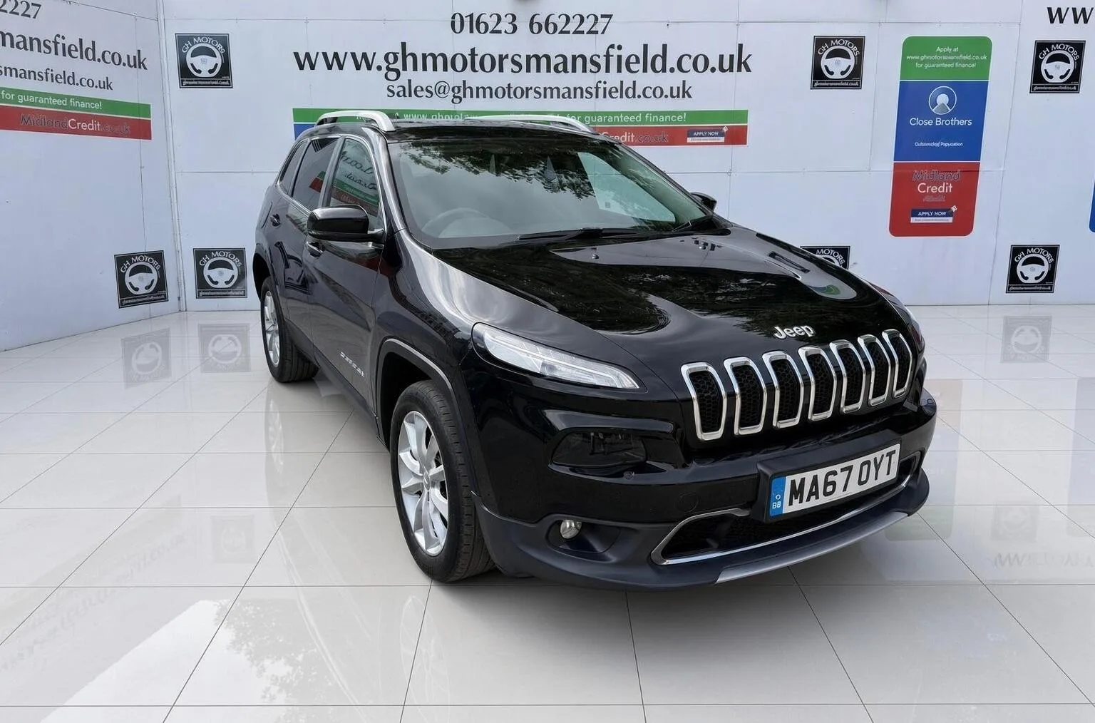2017 Jeep Cherokee 2.2 MultiJetII Limited Auto 4WD Euro 6 (s/s) 5dr