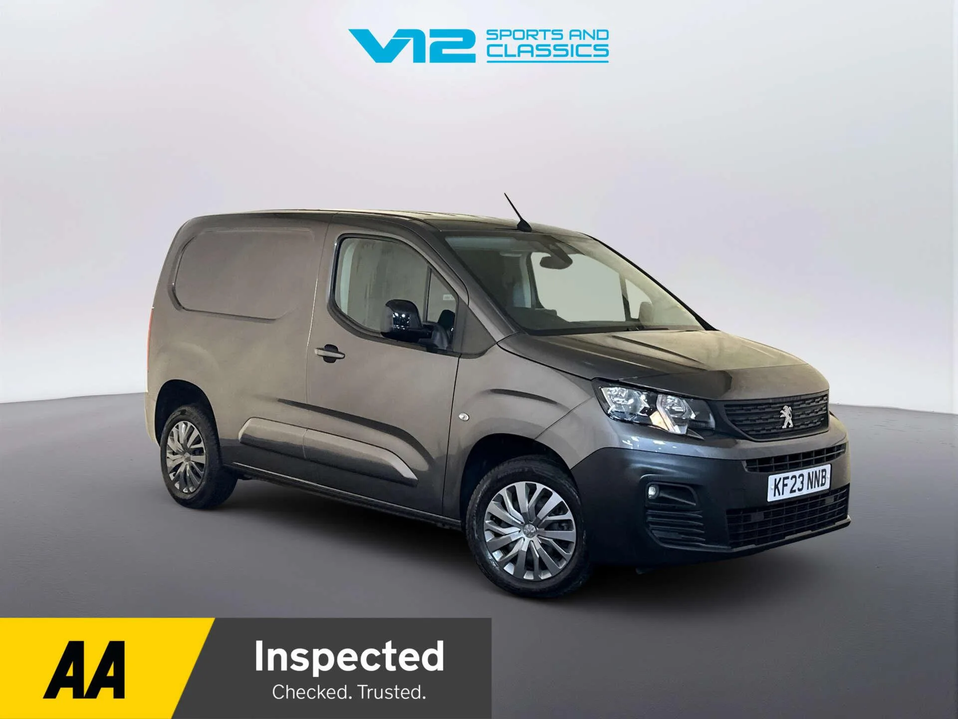2023 Peugeot Partner 1.5 BlueHDi 1000 Asphalt Premium + Standard Panel Van 5dr Diesel Manual SWB Euro 6 (s/s) (100 bhp)