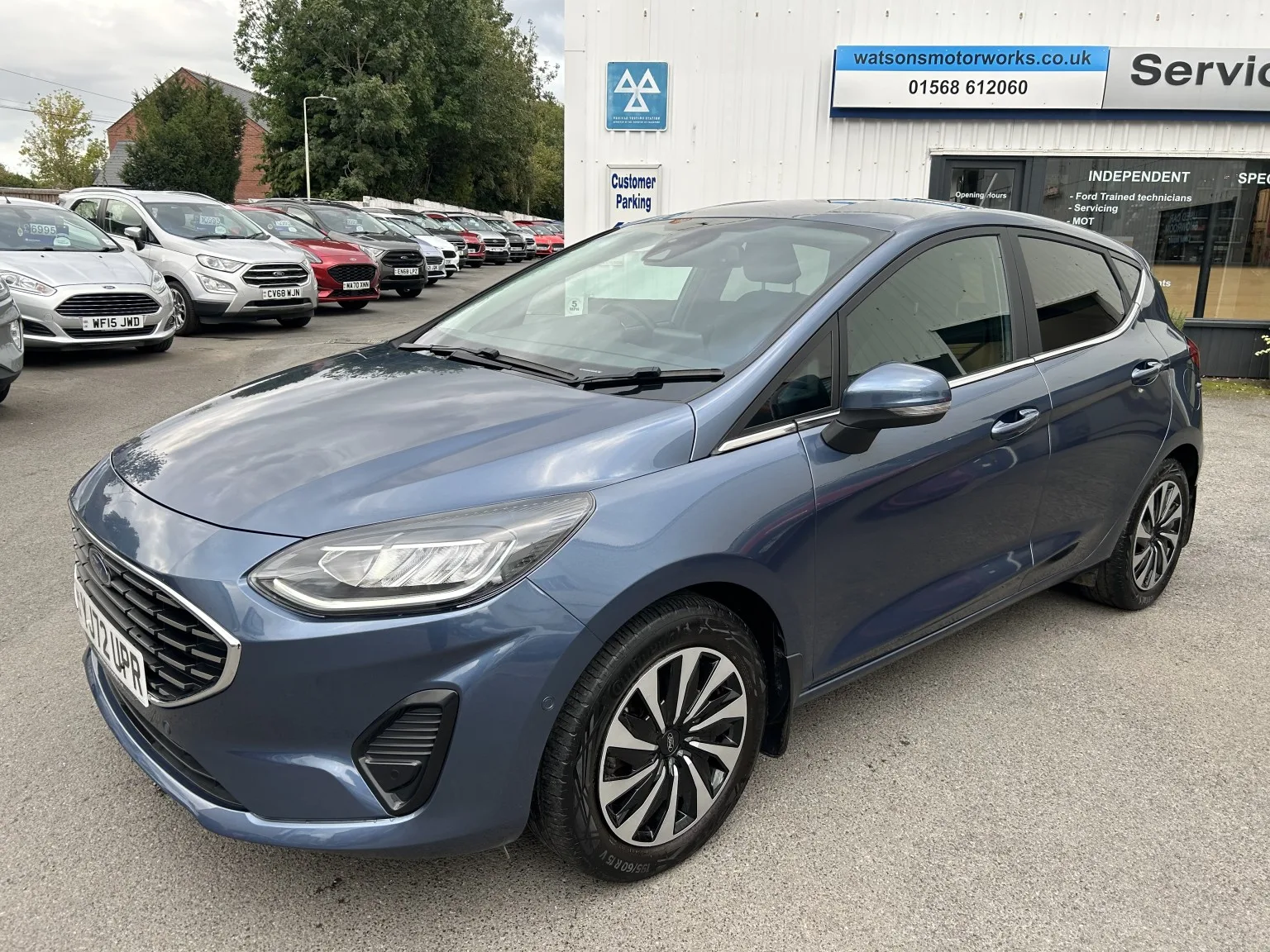 2022 Ford Fiesta Titanium 5 door 1.0T 125PS mHEV, 21945 miles
