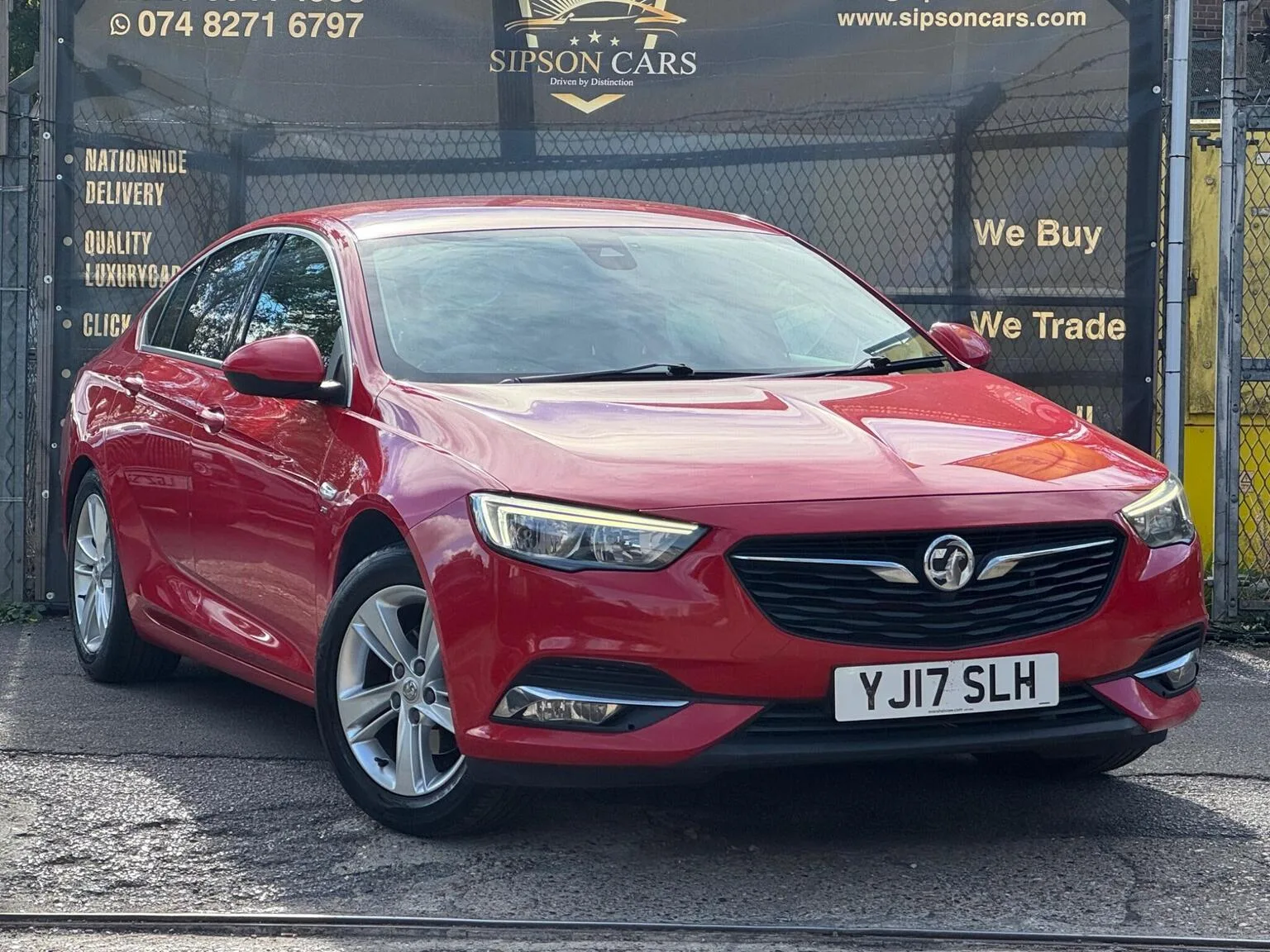 2017 Vauxhall Insignia 1.5i Turbo SRi Nav Grand Sport Euro 6 (s/s) 5dr