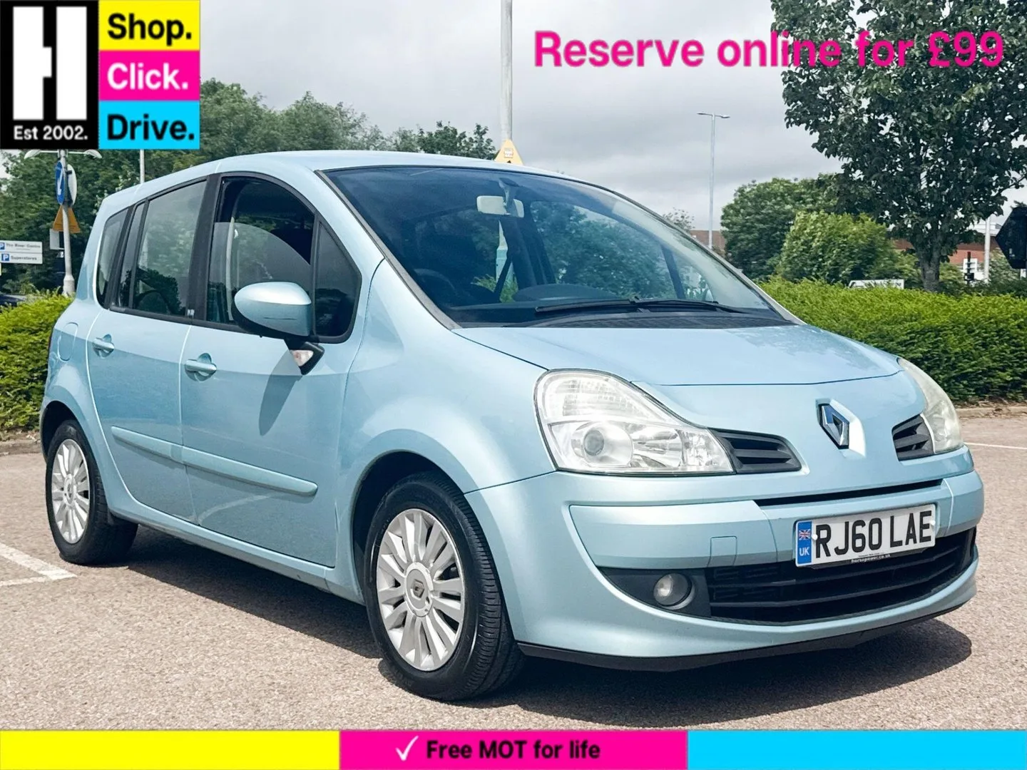 2011 Renault Grand Modus 1.5 dCi Dynamique MPV 5dr Diesel Manual Euro 5 (86 ps)