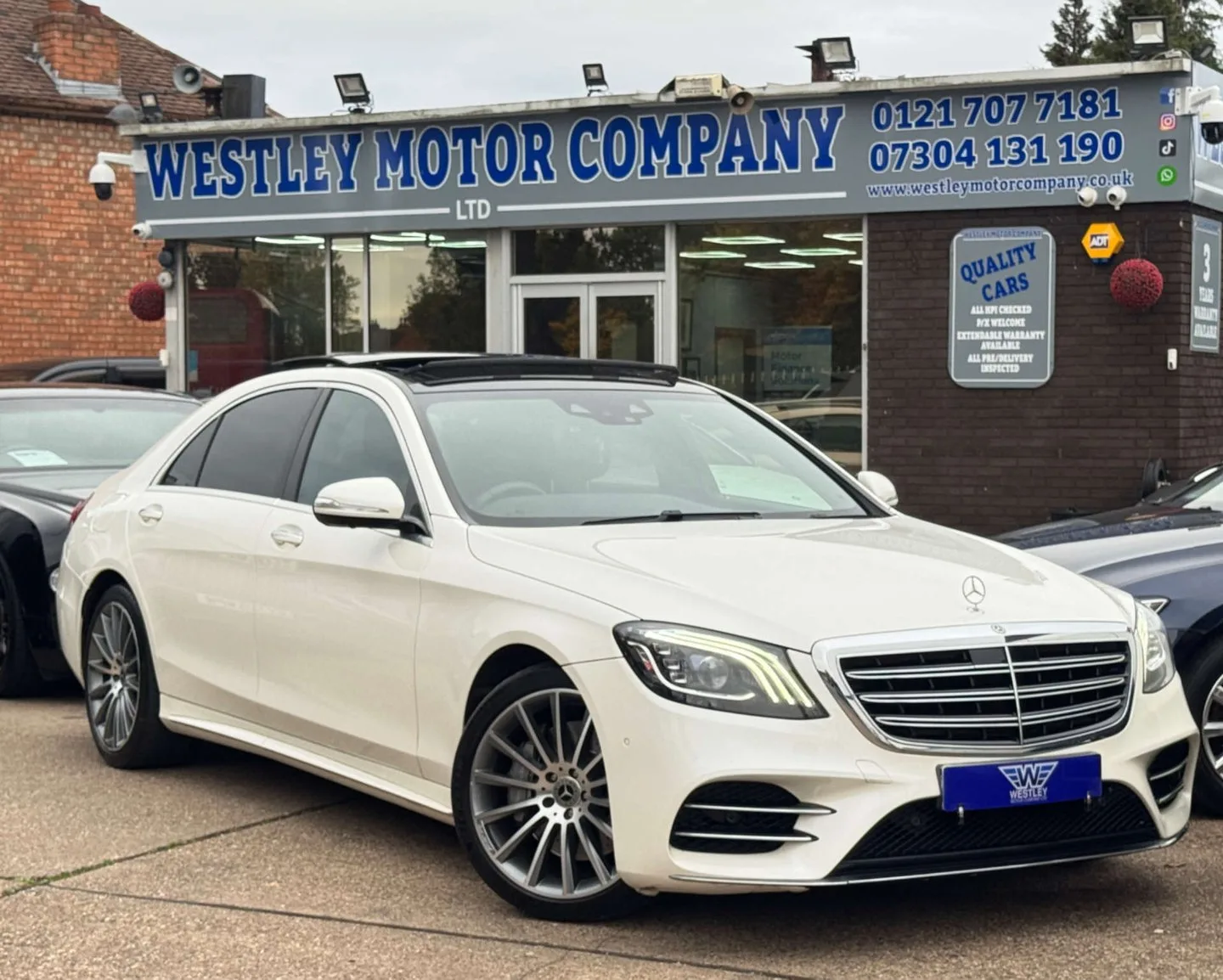 2018 Mercedes-Benz S Class 2.9 S350Ld AMG Line (Executive, Premium) Saloon 4dr Diesel G-Tronic+ Euro 6