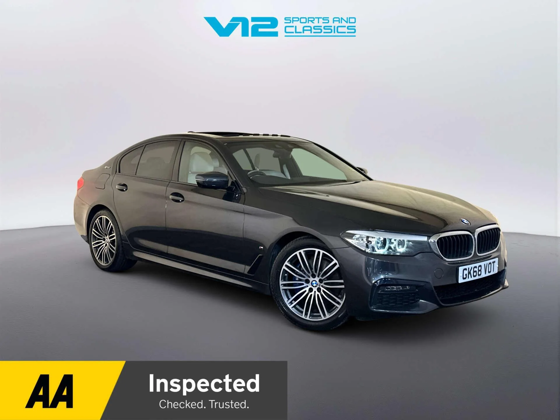 2018 BMW 5 Series 2.0 530e 9.2kWh M Sport Saloon 4dr Petrol Plug-in Hybrid Auto Euro 6 (s/s) (252 ps)