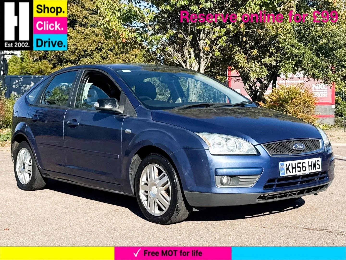 2007 Ford Focus 2.0 Ghia Hatchback 5dr Petrol Automatic (192 g/km, 143 bhp)
