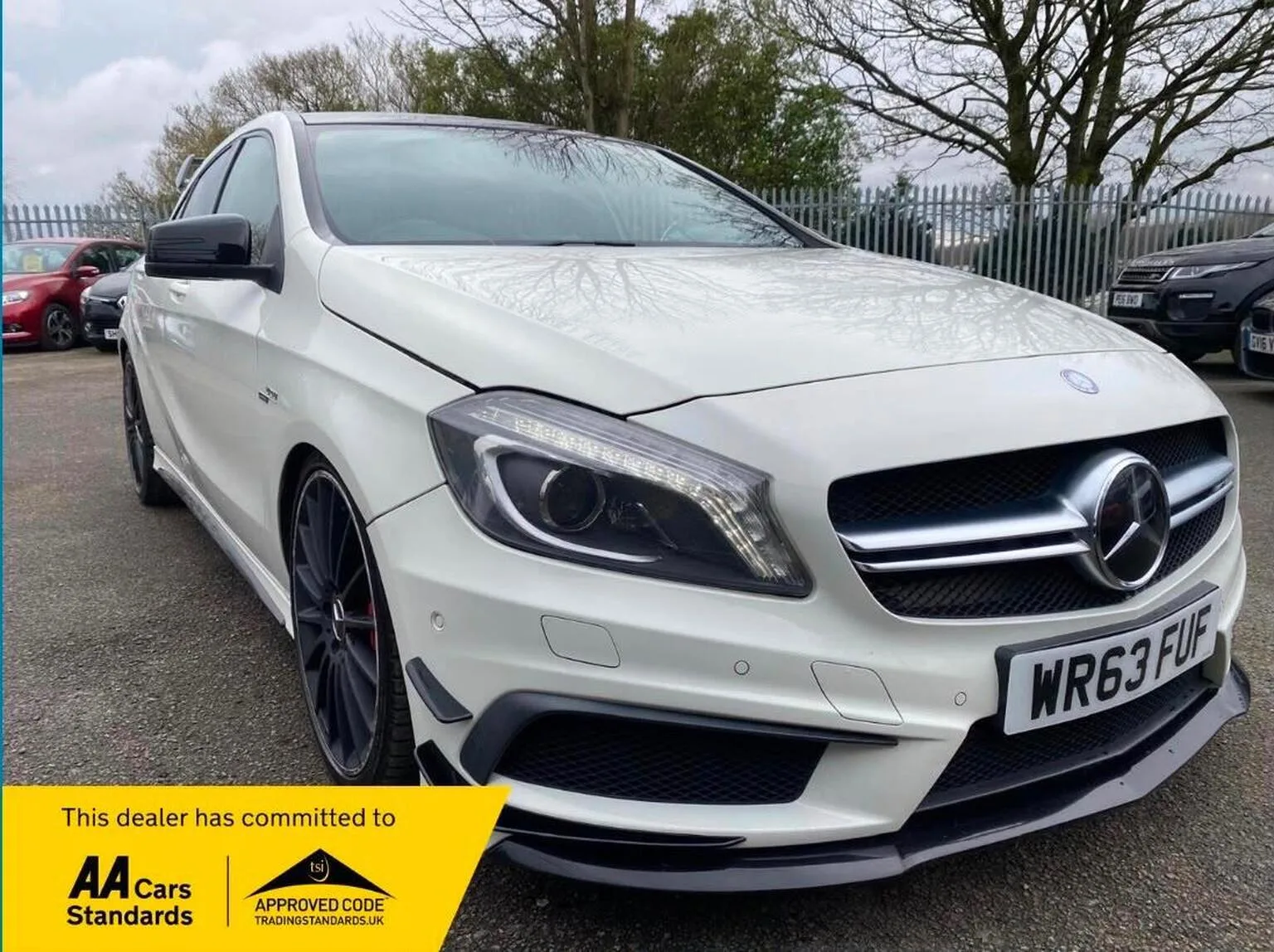 2013 Mercedes-Benz A Class 2.0 A45 AMG SpdS DCT 4MATIC Euro 6 (s/s) 5dr