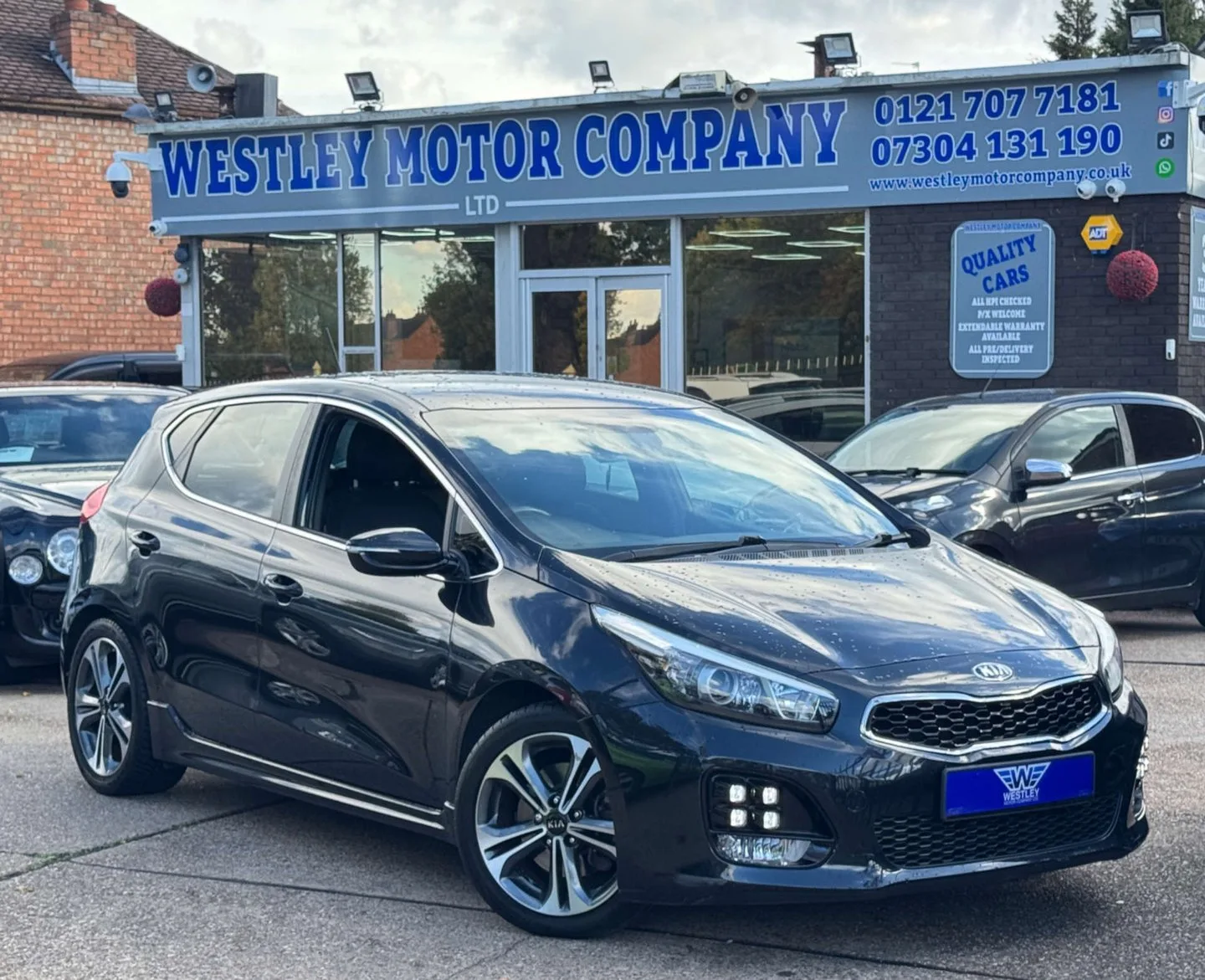 2016 Kia Ceed 1.0 T-GDi GT-Line Hatchback 5dr Petrol Manual Euro 6 (s/s) (118 bhp)