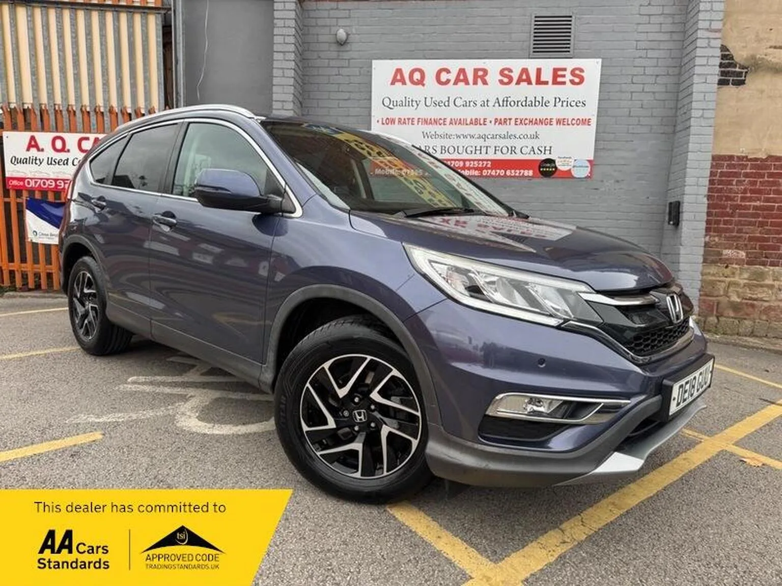 2018 Honda Cr-V 1.6 i-DTEC SE Plus Navi Auto 4WD Euro 6 5dr