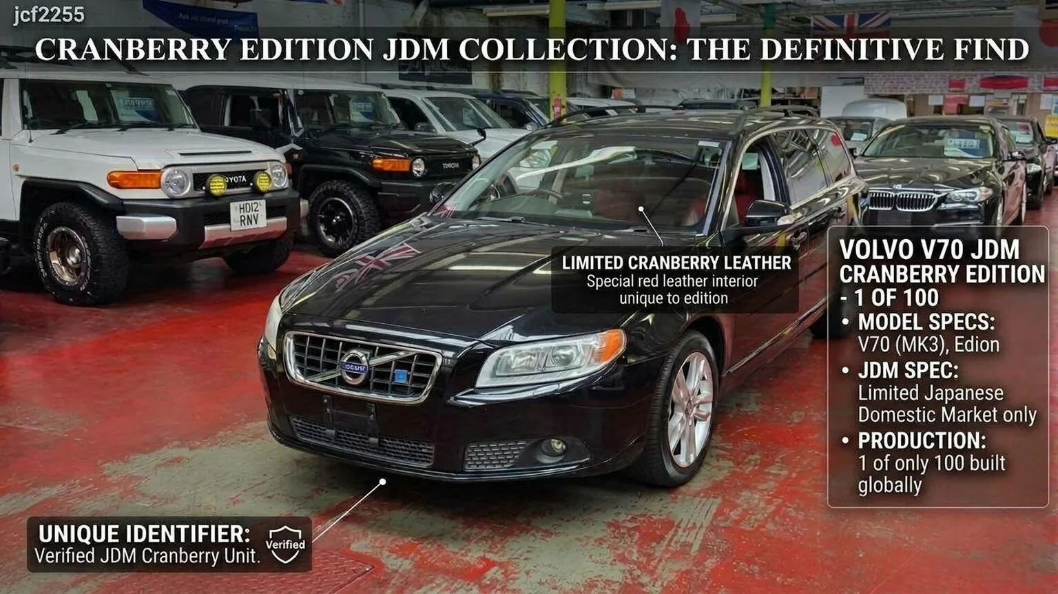 2011 Volvo V70 Rare 2.5T 1 out of 100 Cranberry Edi