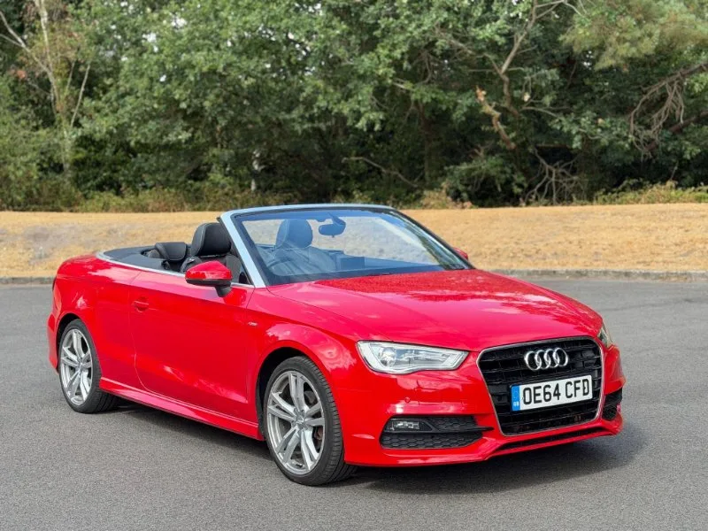2015 Audi A3 Cabriolet 1.4 TFSI CoD S line Euro 6 (s/s) 2dr