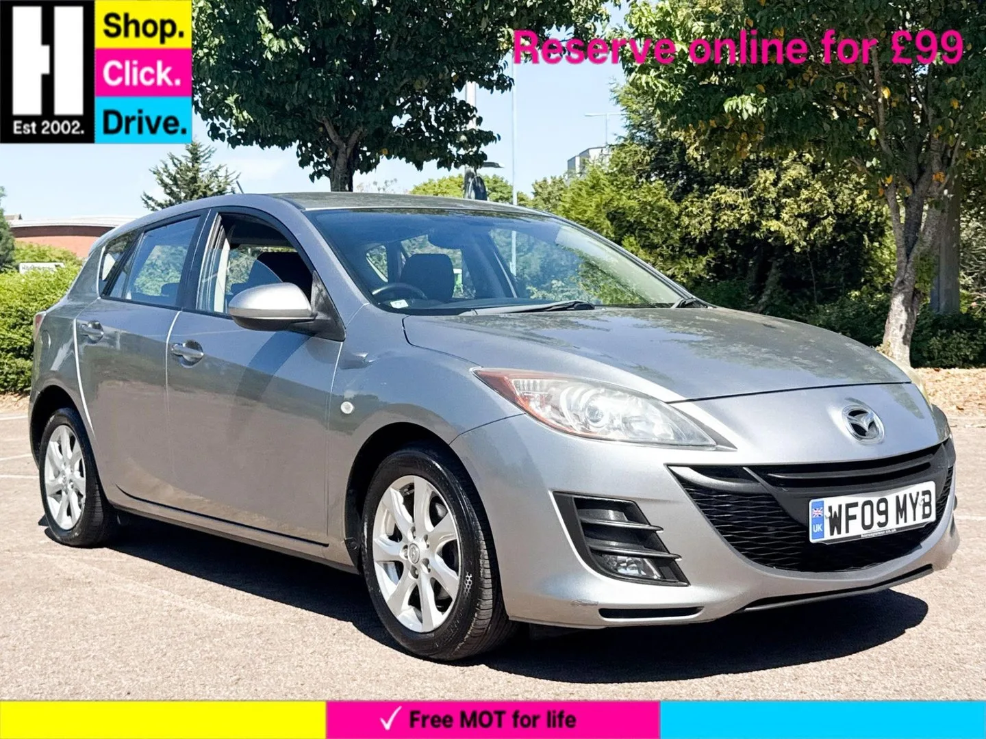 2009 Mazda 3 1.6d TS2 Hatchback 5dr Diesel Manual Euro 4 (109 ps)