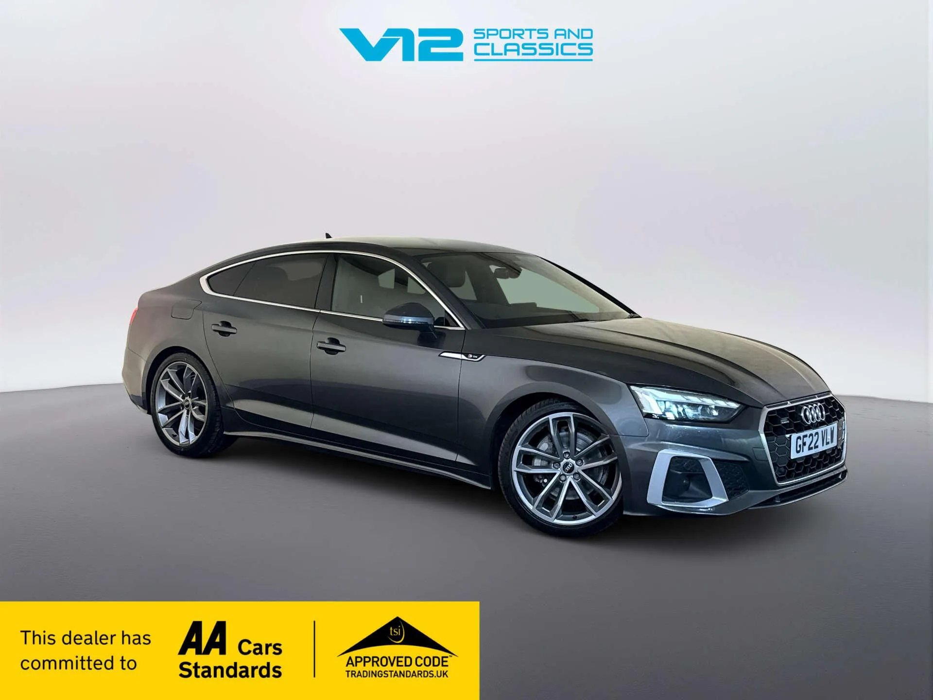 2022 Audi A5 2.0 TDI 40 S line Sportback 5dr Diesel S Tronic quattro Euro 6 (s/s) (204 ps)