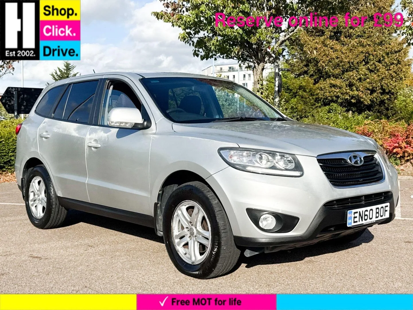 2011 Hyundai SANTA FE 2.2 CRDi Style SUV 5dr Diesel Auto 4WD Euro 5 (7 seat) (194 bhp)