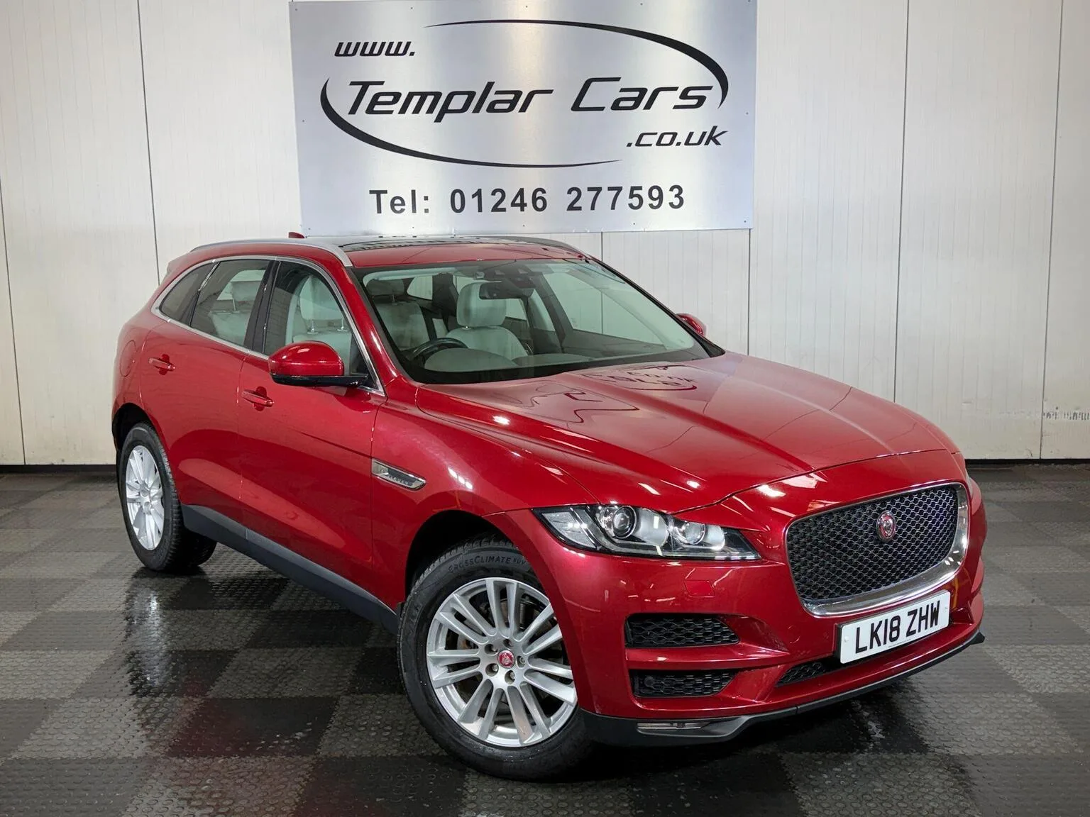 2018 Jaguar F-Pace 2.0 P250i Portfolio Auto AWD Euro 6 (s/s) 5dr