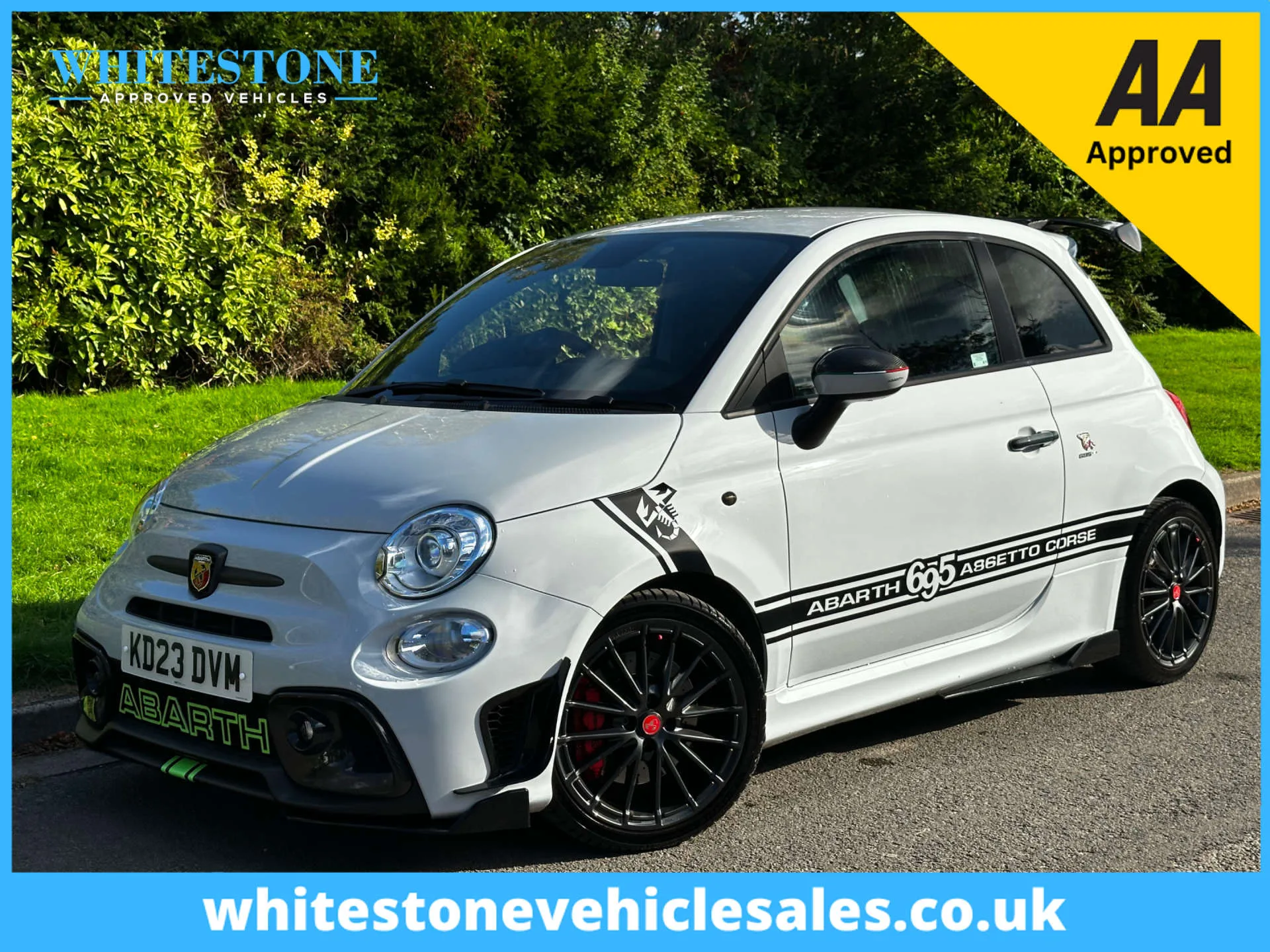 2023 Abarth 695 1.4 T-Jet Competizione Hatchback 3dr Petrol Auto Euro 6 (180 bhp)