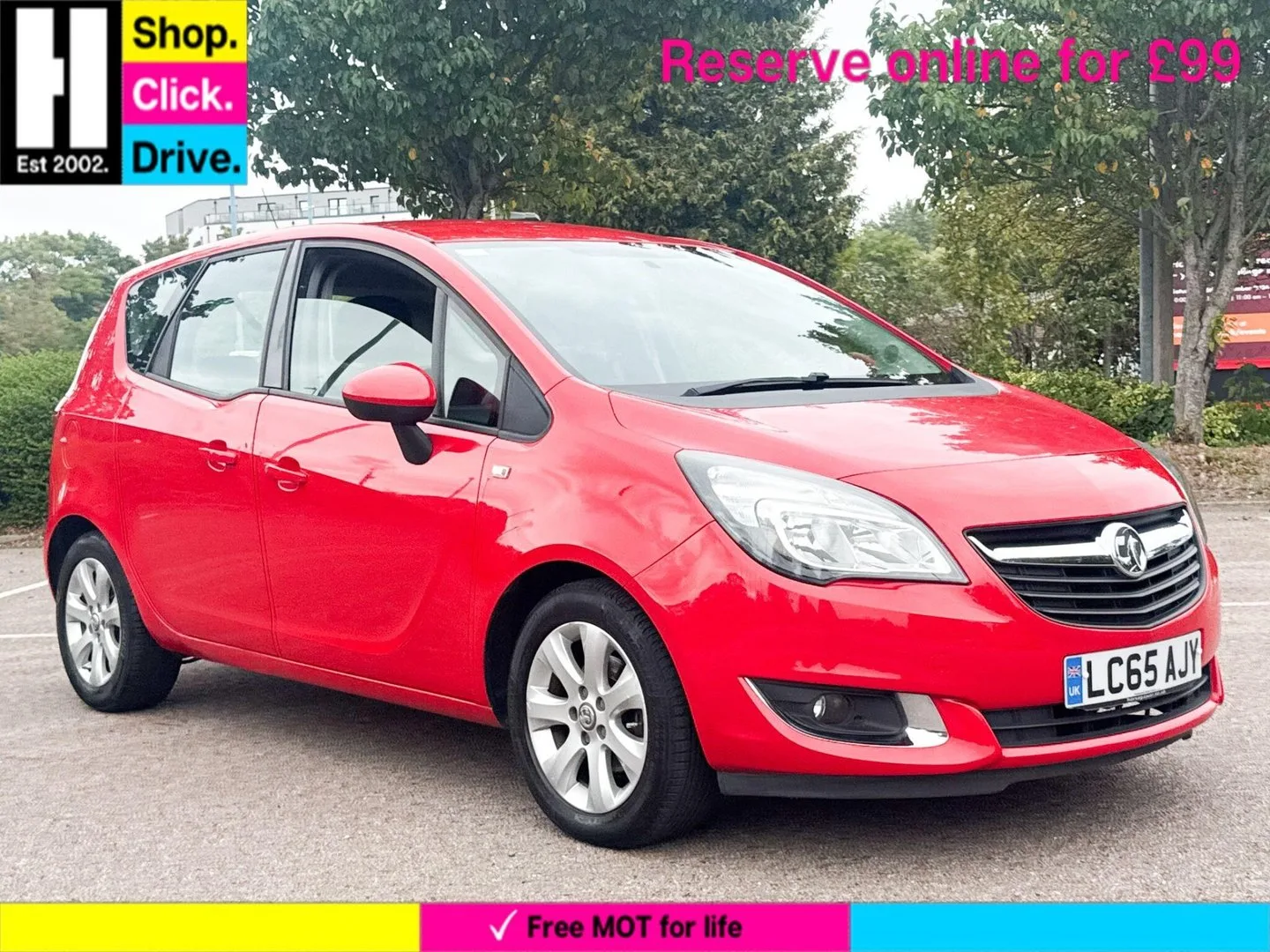 2015 Vauxhall Meriva 1.4i Life MPV 5dr Petrol Manual Euro 6 (100 ps)