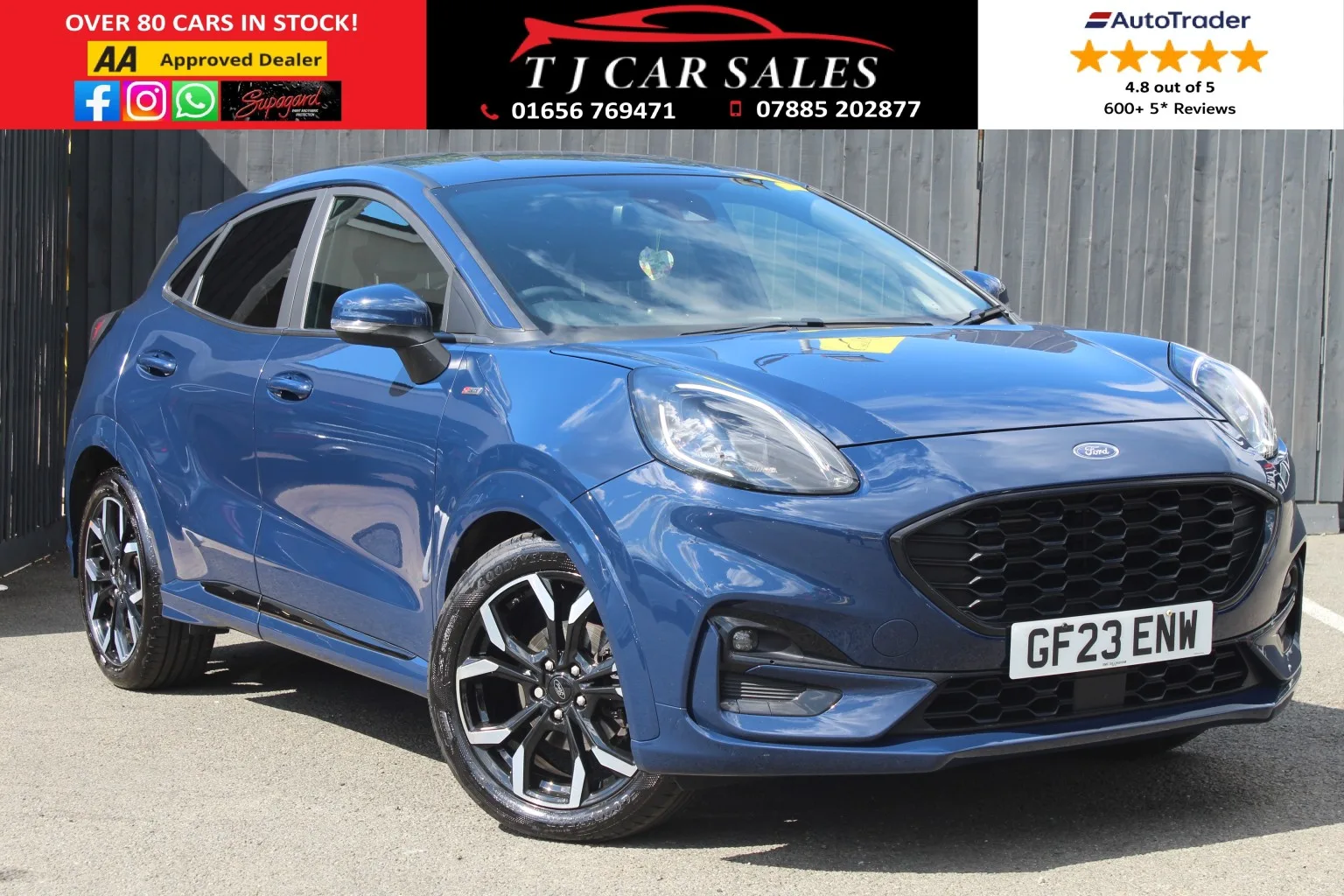 2023 Ford Puma 1.0 Puma ST-Line X 5 Door 1.0L EcoBoost 155PS mHEV 6 Speed Manual