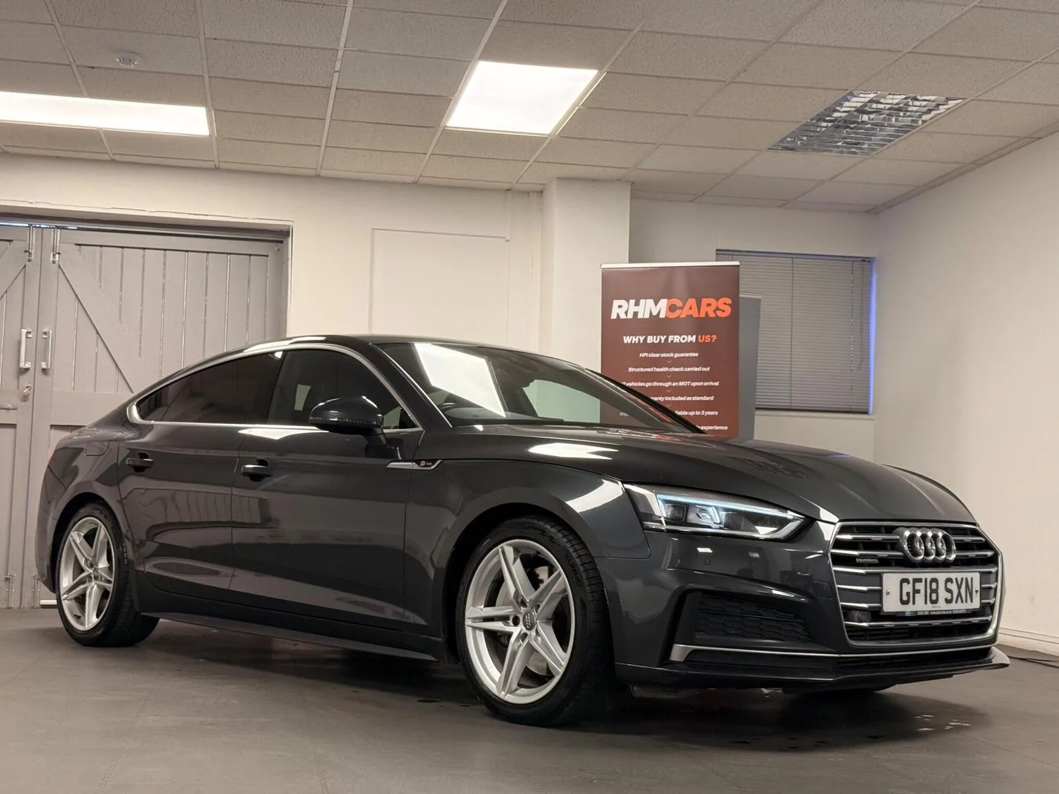 2018 Audi A5 2.0 TFSI S line Sportback S Tronic quattro Euro 6 (s/s) 5dr