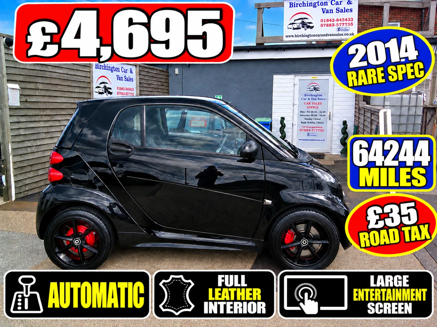 2014 smart Fortwo 1.0 Grandstyle