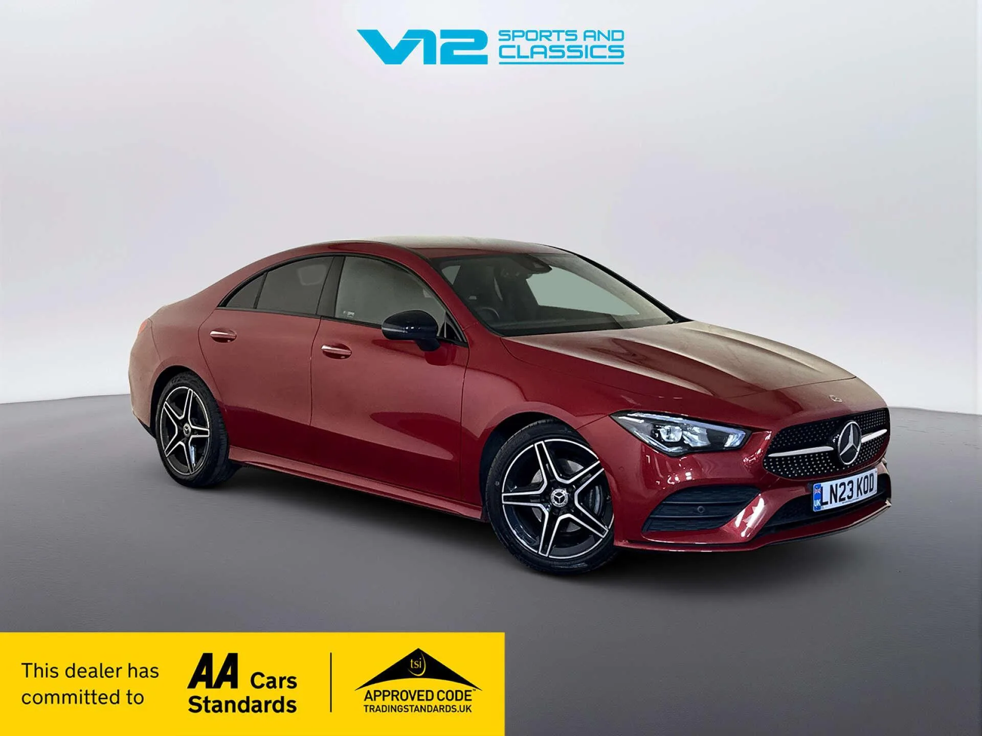 2023 Mercedes-Benz CLA 1.3 CLA180h MHEV AMG Line (Premium) Coupe 4dr Petrol Hybrid 7G-DCT Euro 6 (s/s) (150 ps)
