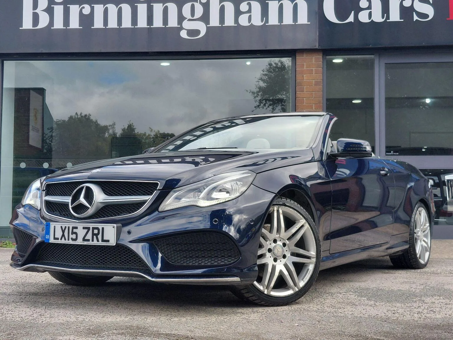 2015 Mercedes-Benz E Class 2.1 E220 BlueTEC AMG Line Cabriolet G-Tronic+ Euro 6 (s/s) 2dr