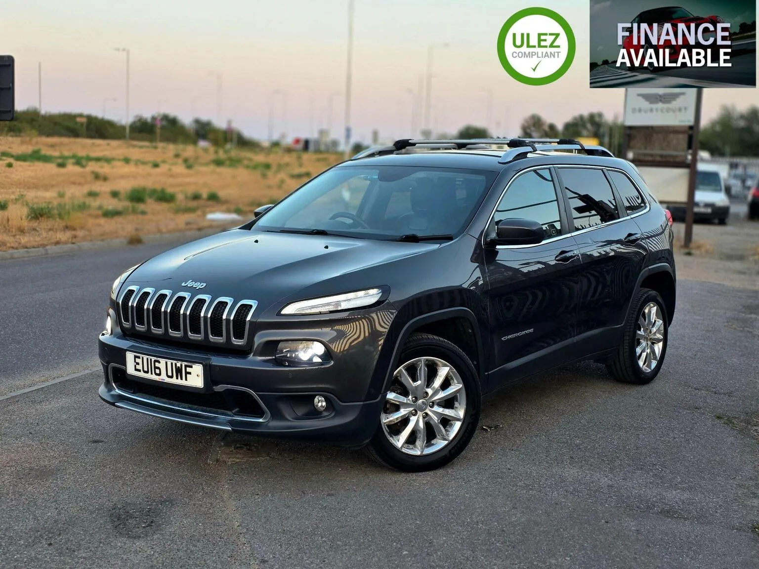 2016 Jeep Cherokee 2.2 MultiJetII Limited Auto 4WD Euro 6 (s/s) 5dr