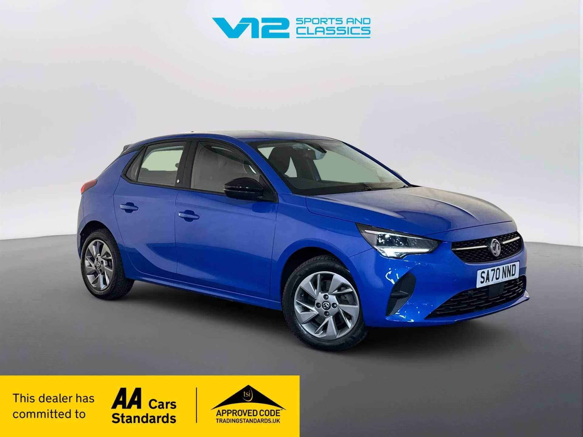 2020 Vauxhall Corsa Electric 50kWh SE Nav Hatchback 5dr Electric Auto (7.4Kw Charger) (136 ps)