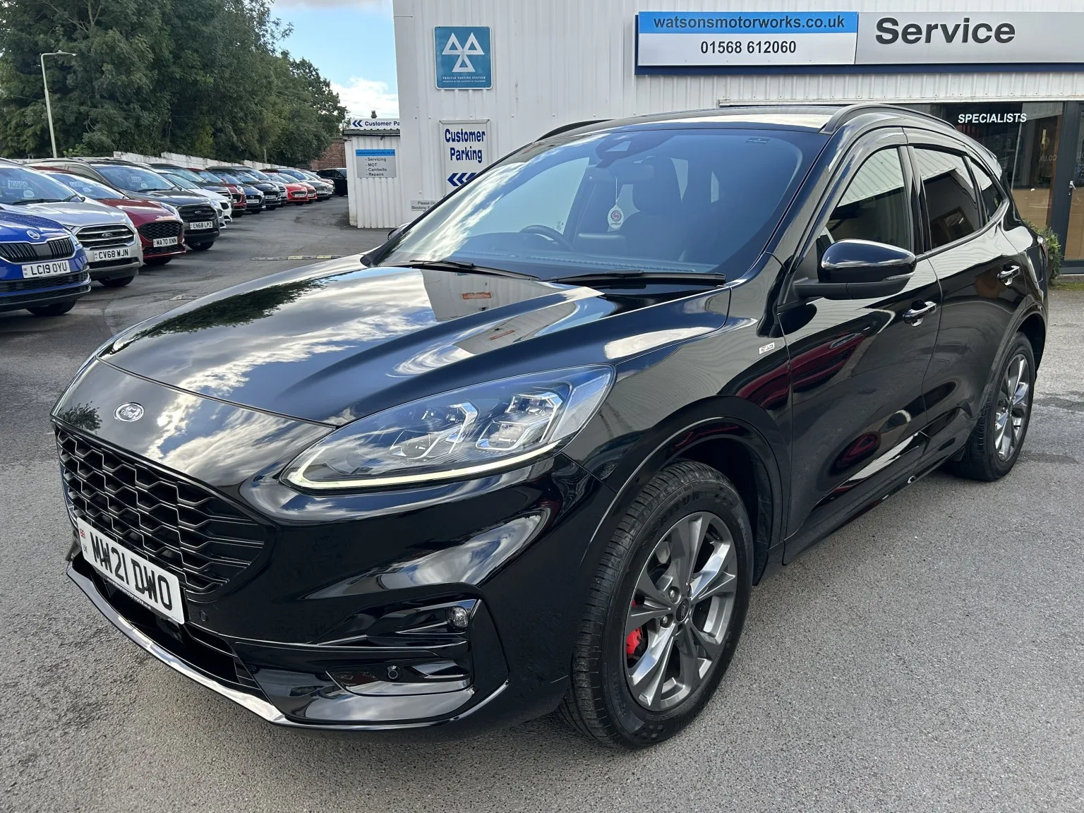 2021 Ford Kuga ST-Line 5 Door 2.0 EcoBlue 190PS AWD 8 Speed Automatic, only 6121 miles!
