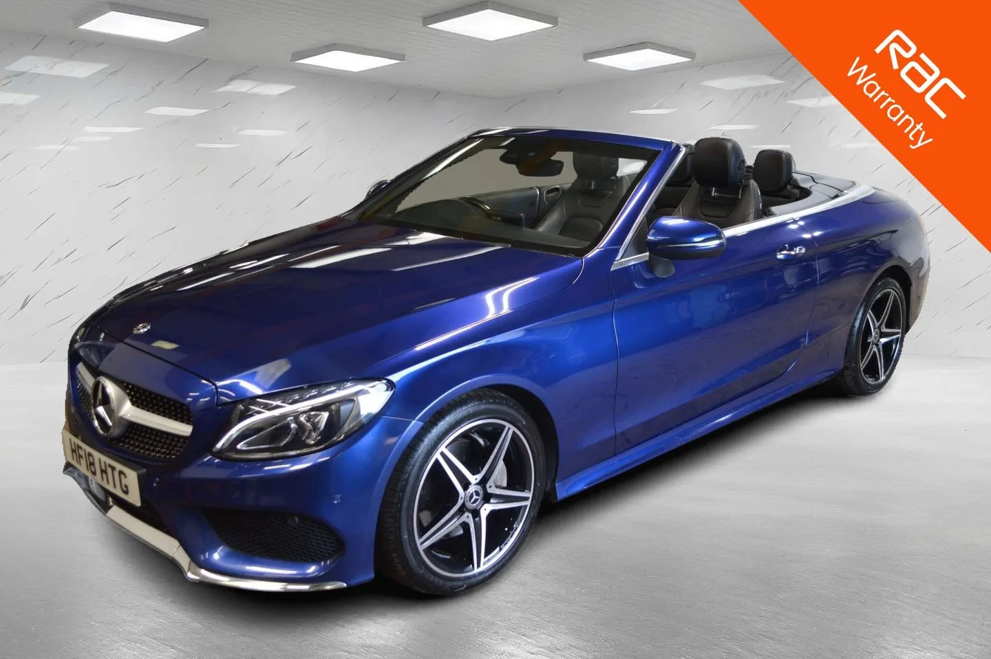 2018 Mercedes-Benz C Class 2.1 C220d AMG Line Cabriolet 2dr Diesel G-Tronic+ Euro 6 (s/s) (170 ps)