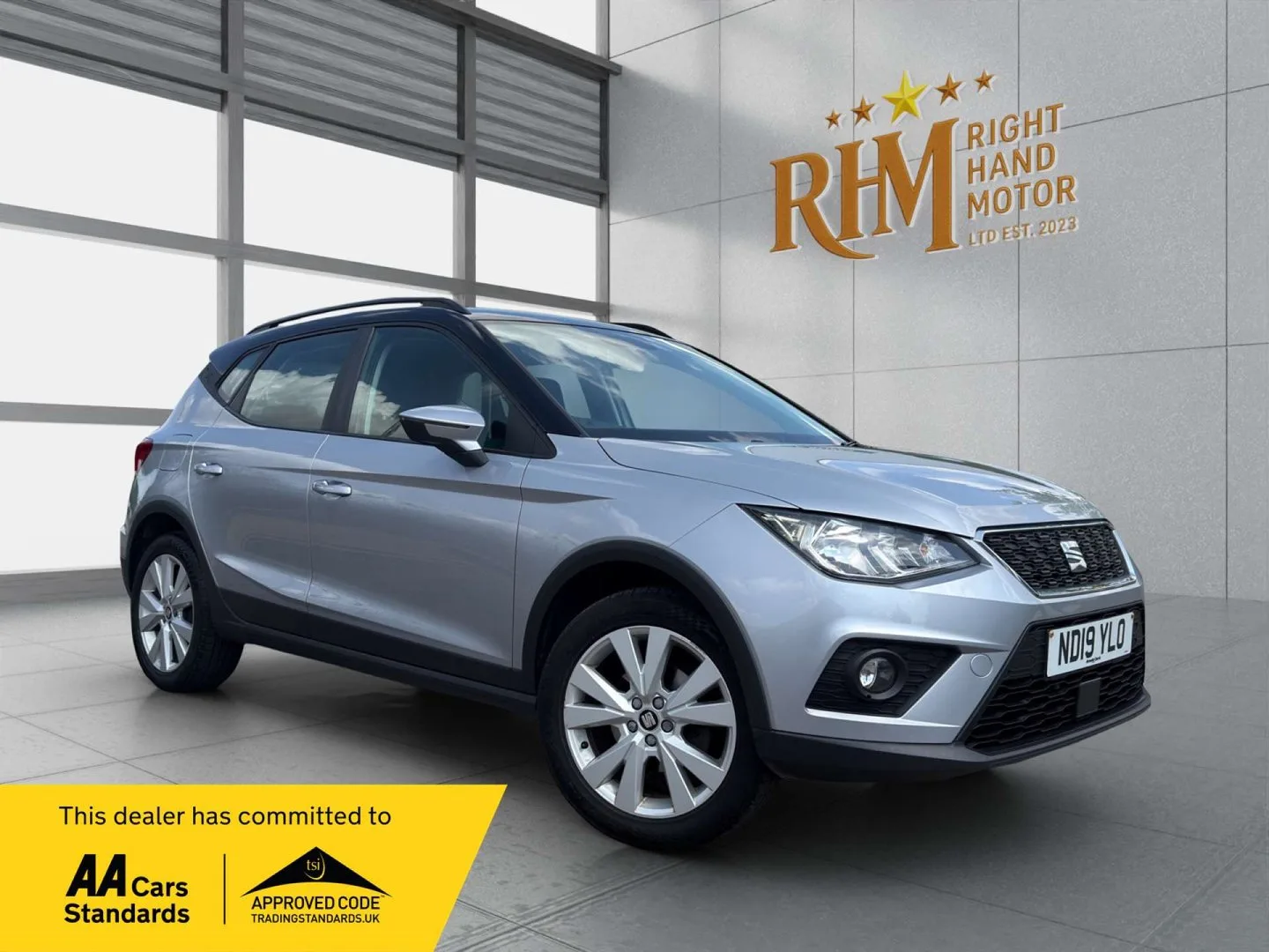 2019 SEAT Arona 1.0 TSI GPF SE Technology SUV 5dr Petrol Manual Euro 6 (s/s) (95 ps)
