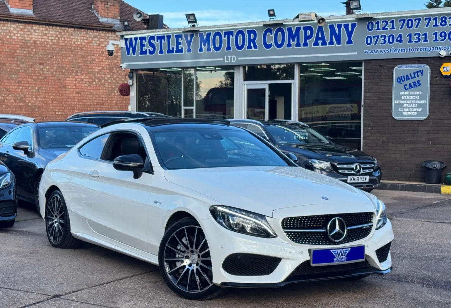 2016 Mercedes-Benz C Class 3.0 C43 V6 AMG (Premium Plus) Coupe 2dr Petrol G-Tronic+ 4MATIC Euro 6 (s/s