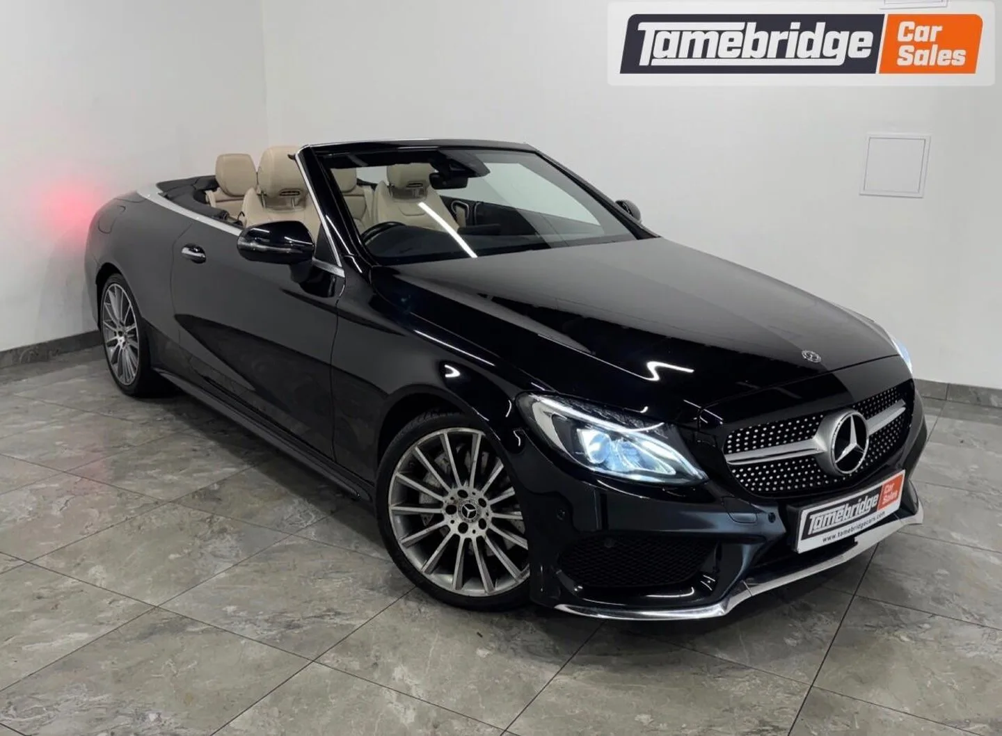 2017 Mercedes-Benz C Class 2.0 C300 AMG Line Cabriolet 2dr Petrol G-Tronic+ Euro 6 (s/s) (245 ps)
