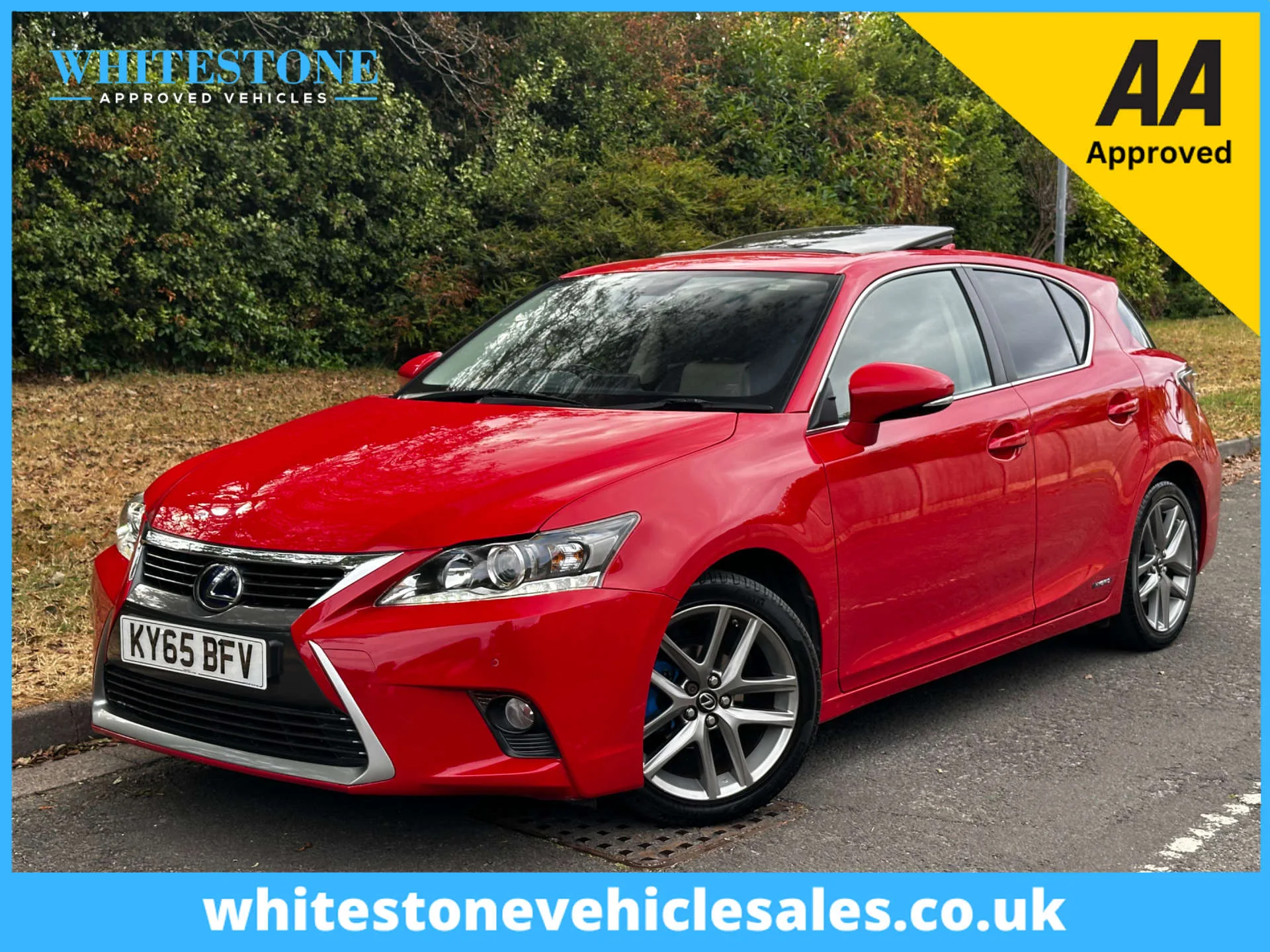 2015 Lexus Ct 1.8 CT 200h Advance+ CVT 5dr