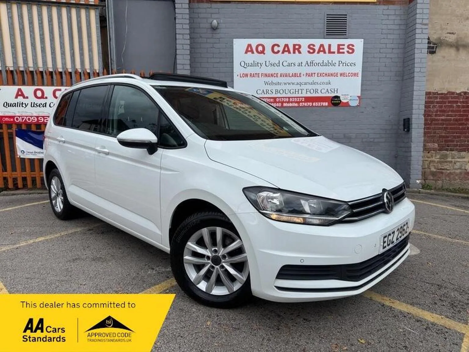2016 Volkswagen Touran 1.6 TDI BlueMotion Tech SE Family DSG Euro 6 (s/s) 5dr