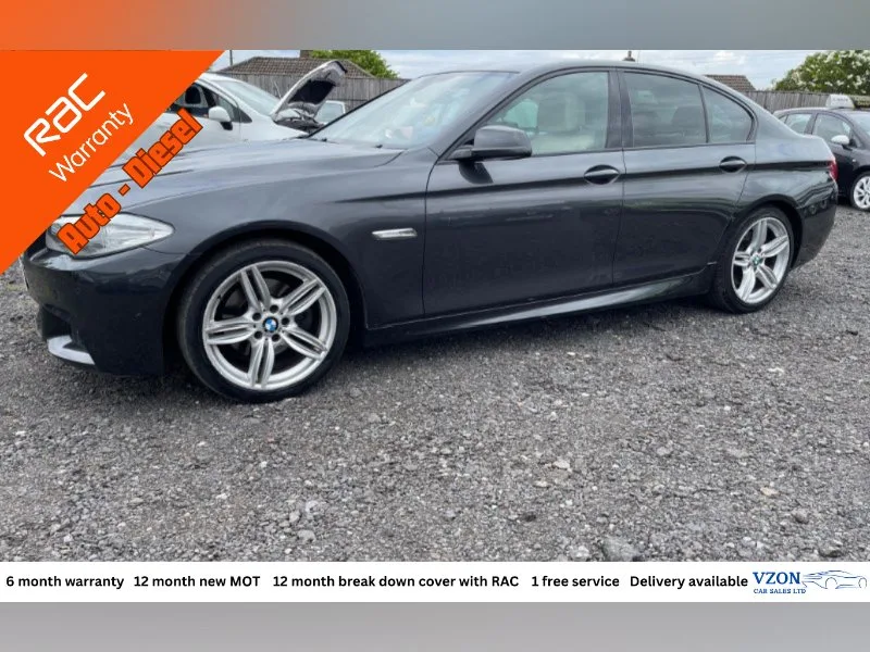 2013 BMW 5 Series 2.0 520d M Sport Auto Euro 5 (s/s) 4dr
