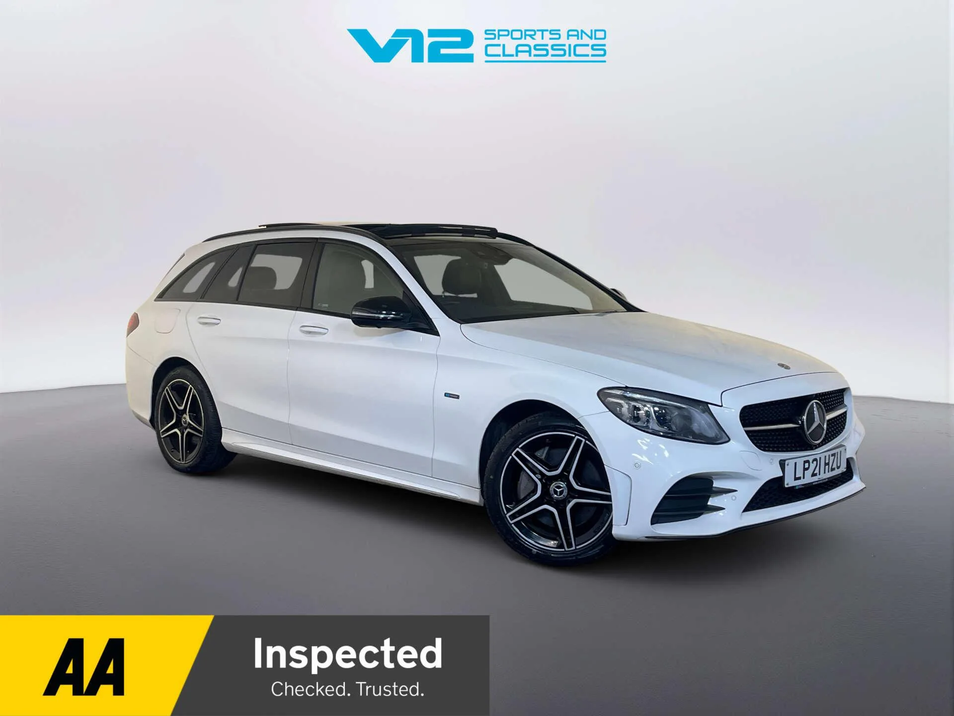 2021 Mercedes-Benz C Class 2.0 C300e 13.5kWh AMG Line Night Edition (Premium Plus) Estate 5dr Petrol Plug-in Hybrid G-Tronic+ Euro 6 (s/s) (