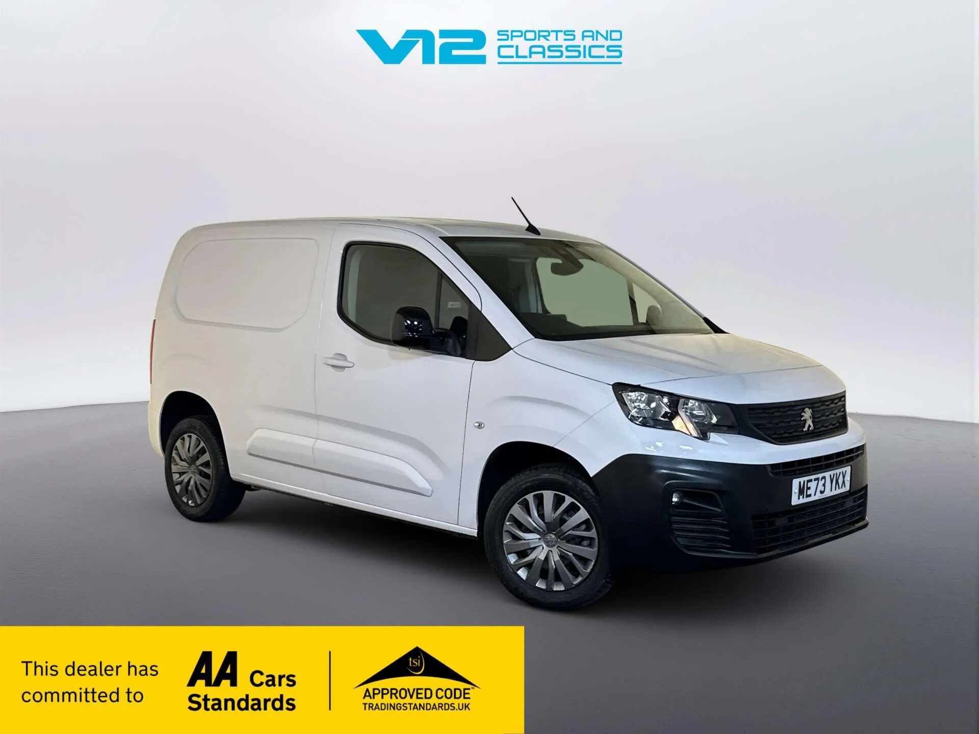 2024 Peugeot Partner 1.5 BlueHDi 1000 Asphalt Premium + Standard Panel Van 5dr Diesel Manual SWB Euro 6 (s/s) (100 bhp)