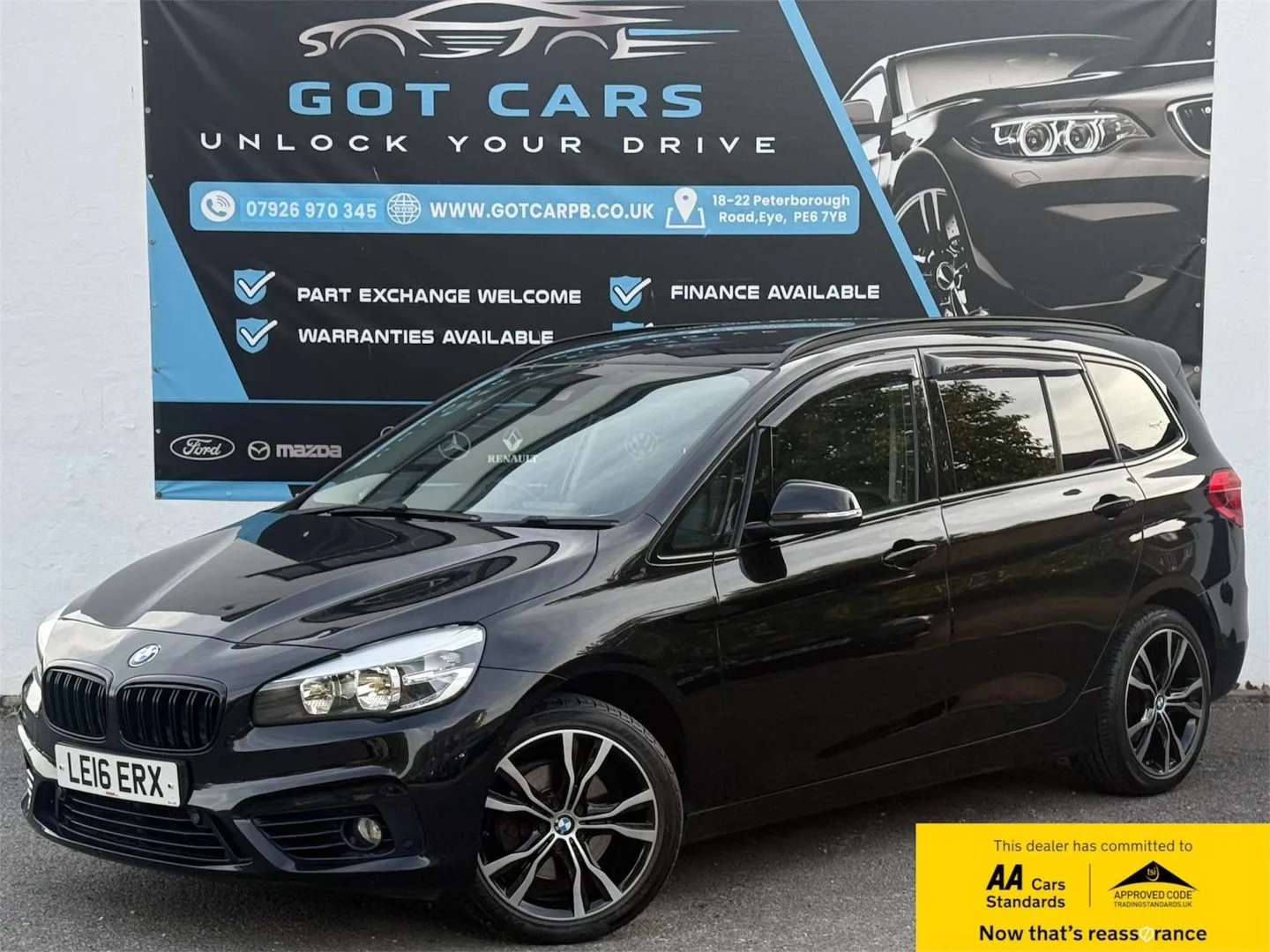 2016 BMW 2 Series 2.0 218d Sport MPV 5dr Diesel Auto Euro 6 (s/s) (150 ps)