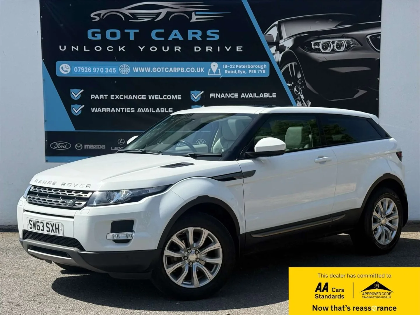 2014 Land Rover Range Rover Evoque 2.2 SD4 Pure Tech Coupe 3dr Diesel Auto 4WD Euro 5 (s/s) (190 ps)