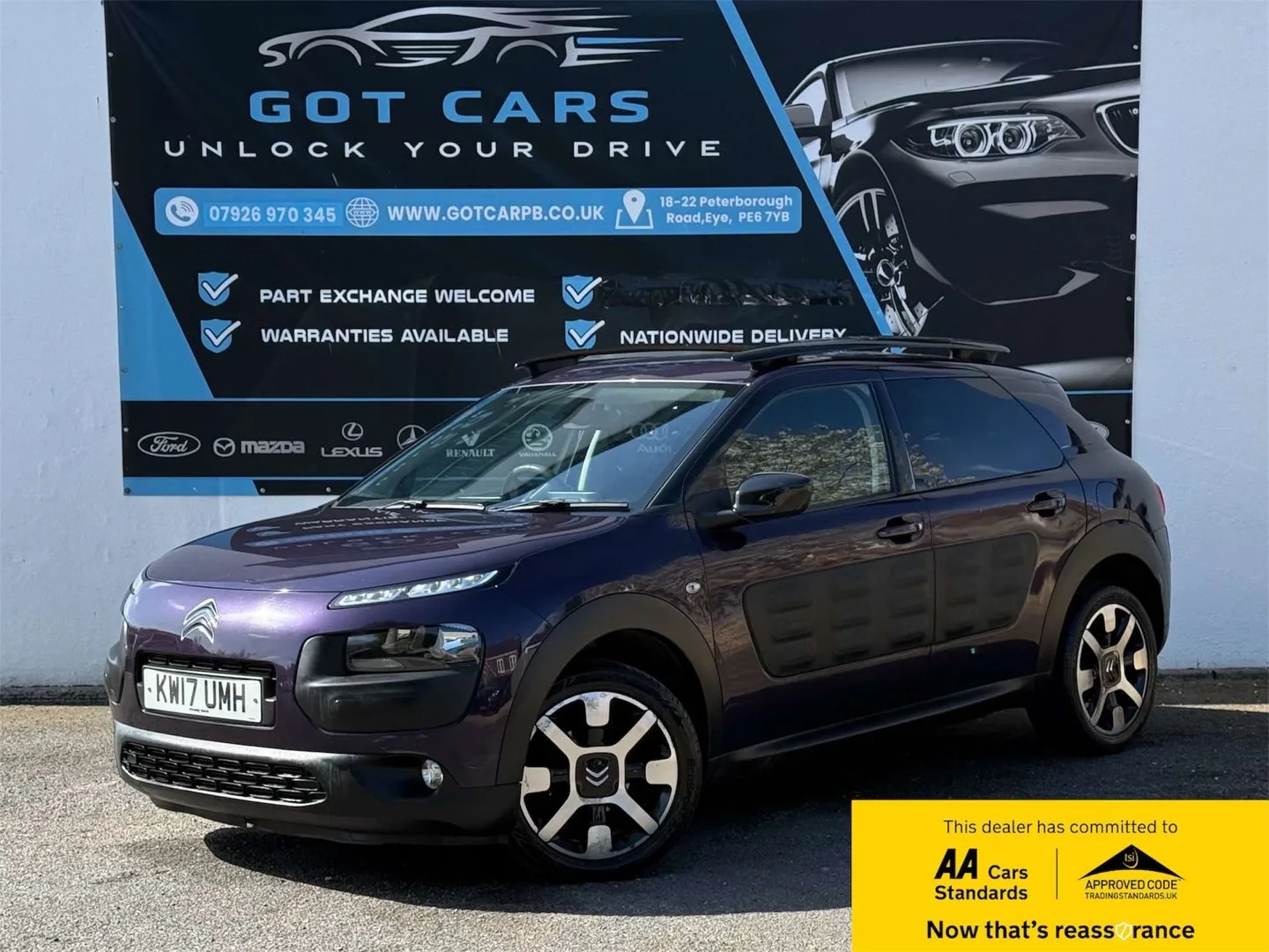 2017 Citroen C4 Cactus 1.2 PureTech Flair Hatchback 5dr Petrol Manual Euro 6 (s/s) (110 ps)