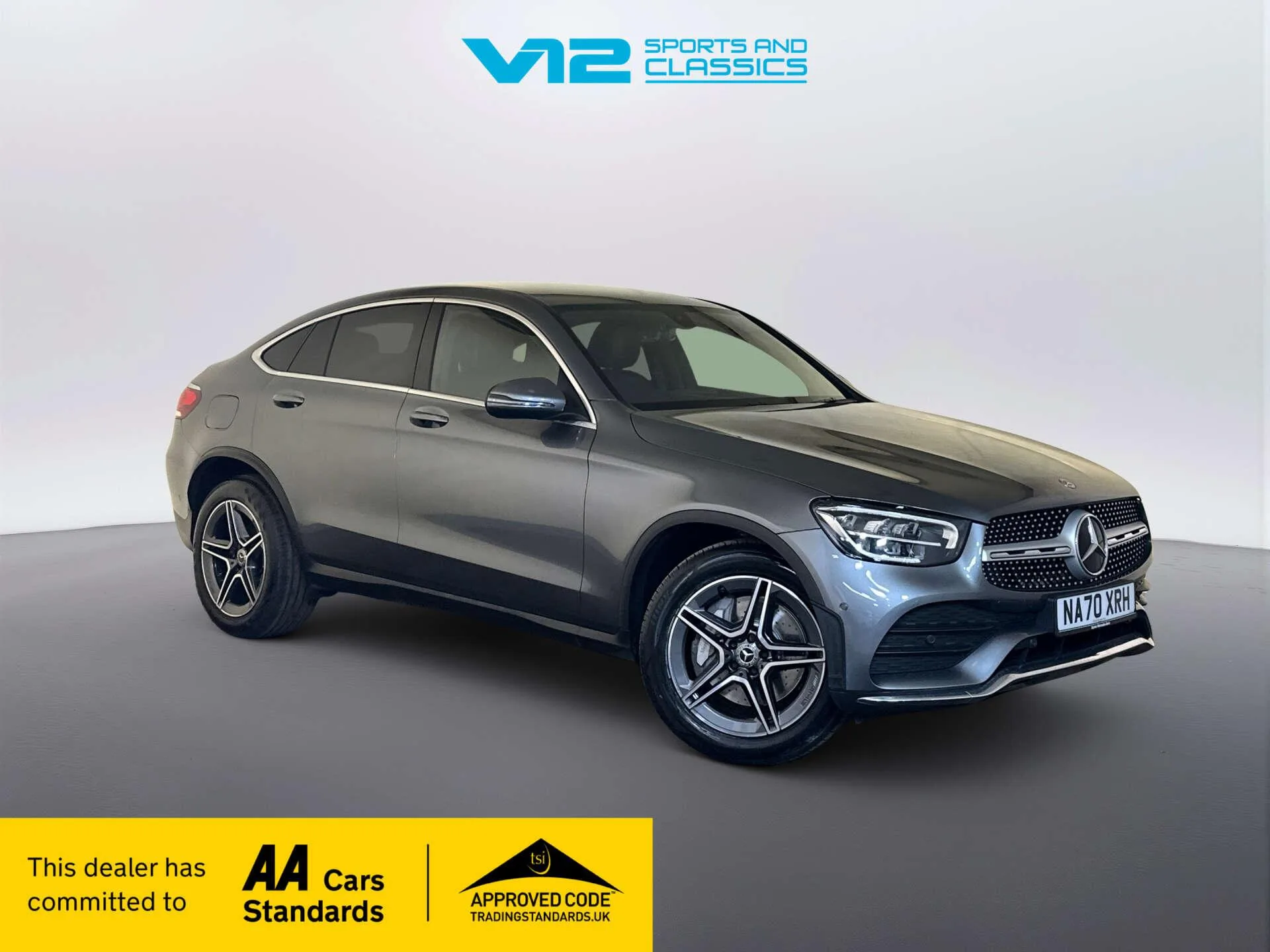 2020 Mercedes-Benz GLC 2.0 GLC300 MHEV AMG Line Coupe 5dr Petrol G-Tronic+ 4MATIC Euro 6 (s/s) (272 ps)