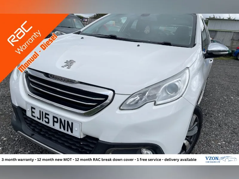 2015 Peugeot 2008 1.6 BlueHDi Allure SUV 5dr Diesel Manual Euro 6 (s/s) (120 ps)
