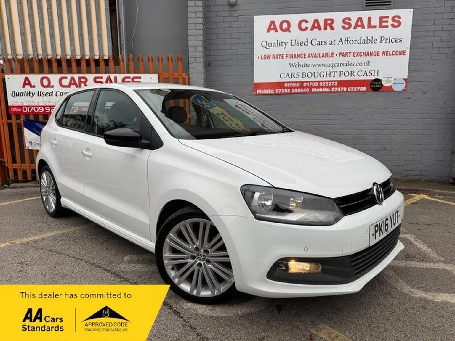 2016 Volkswagen Polo 1.4 TSI BlueMotion Tech ACT BlueGT Euro 6 (s/s) 5dr