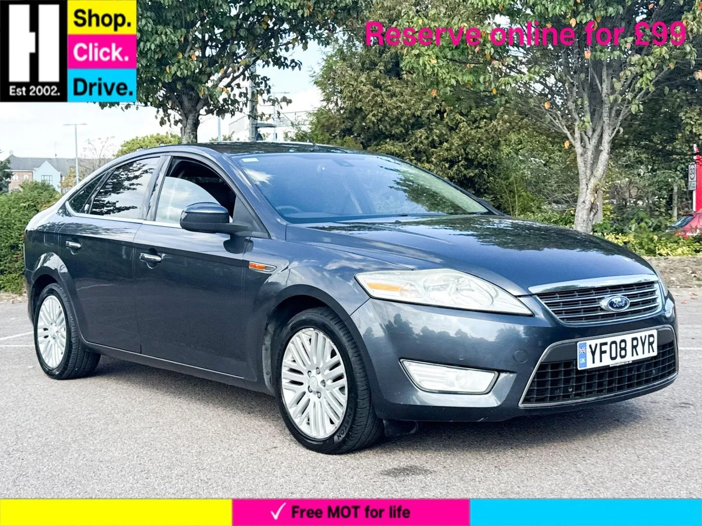 2008 Ford Mondeo 2.3 Ghia Hatchback 5dr Petrol Automatic (223 g/km, 159 bhp)