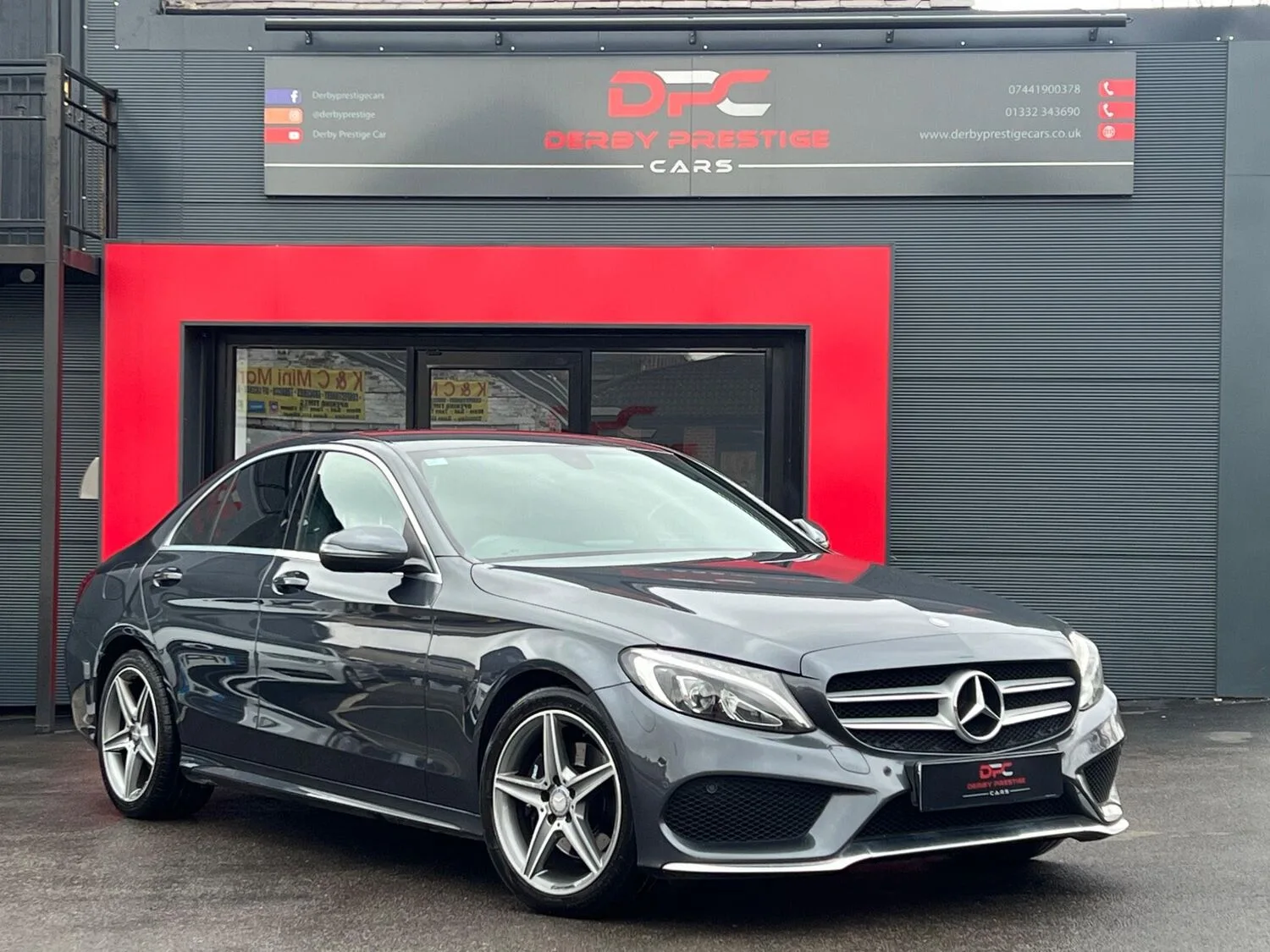 2016 Mercedes-Benz C Class 2.1 C220d AMG Line 7G-Tronic+ Euro 6 (s/s) 4dr