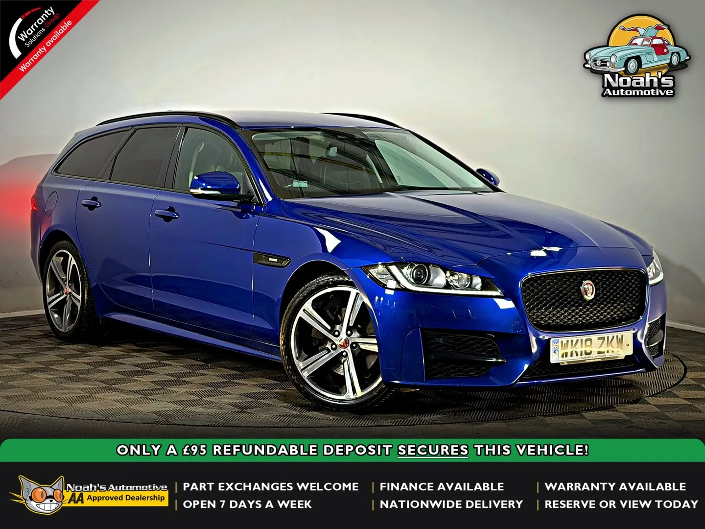 2018 Jaguar XF SPORTBRAKE R-SPORT 2.0D AWD AUTOMATIC