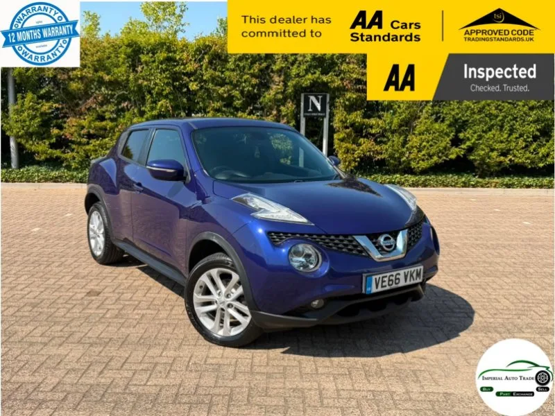 2016 Nissan Juke 1.2 DIG-T N-Connecta SUV 5dr Petrol Manual Euro 6 (s/s) (115 ps)