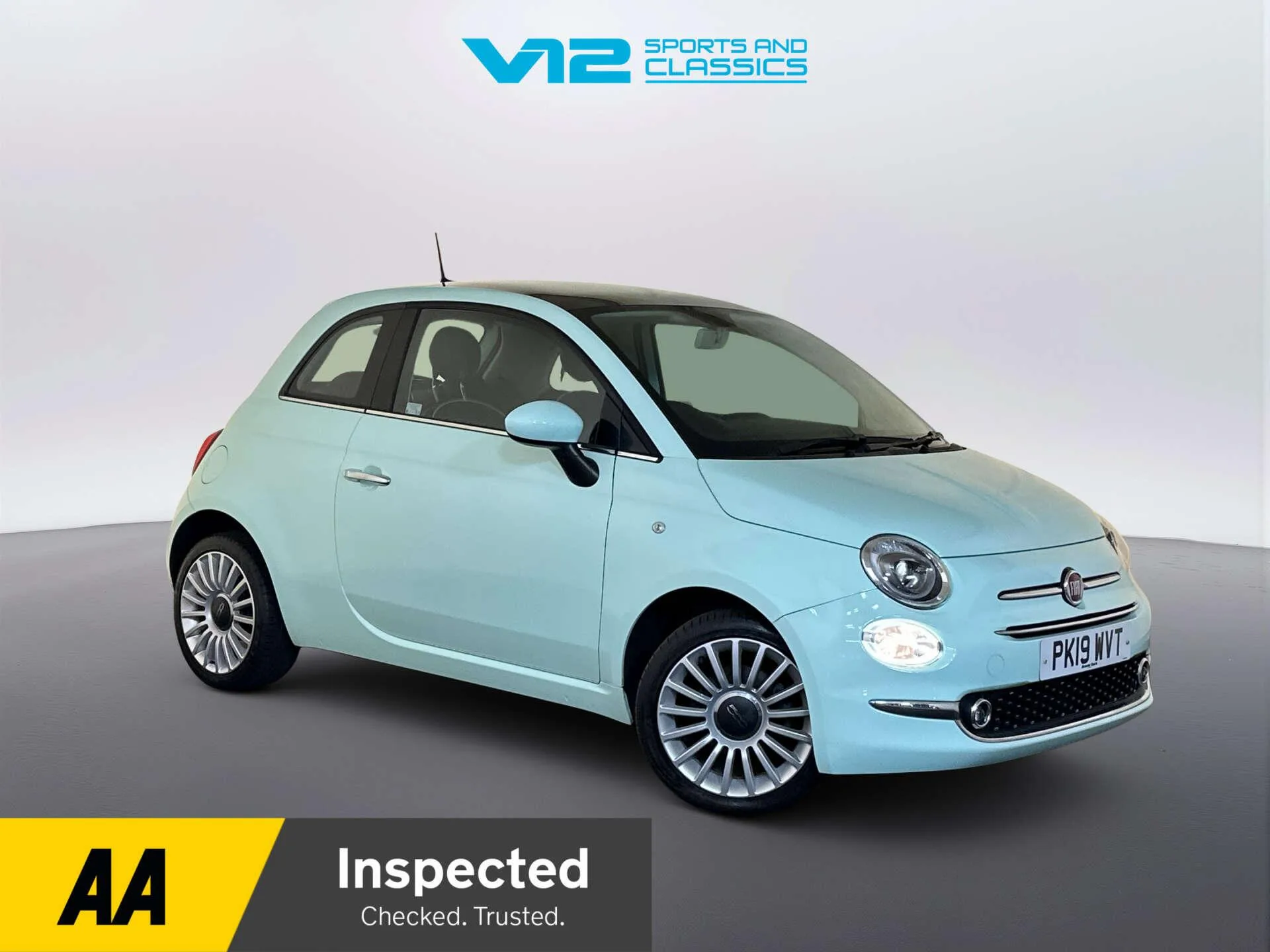 2019 Fiat 500 1.2 Lounge Hatchback 3dr Petrol Manual Euro 6 (s/s) (69 bhp)