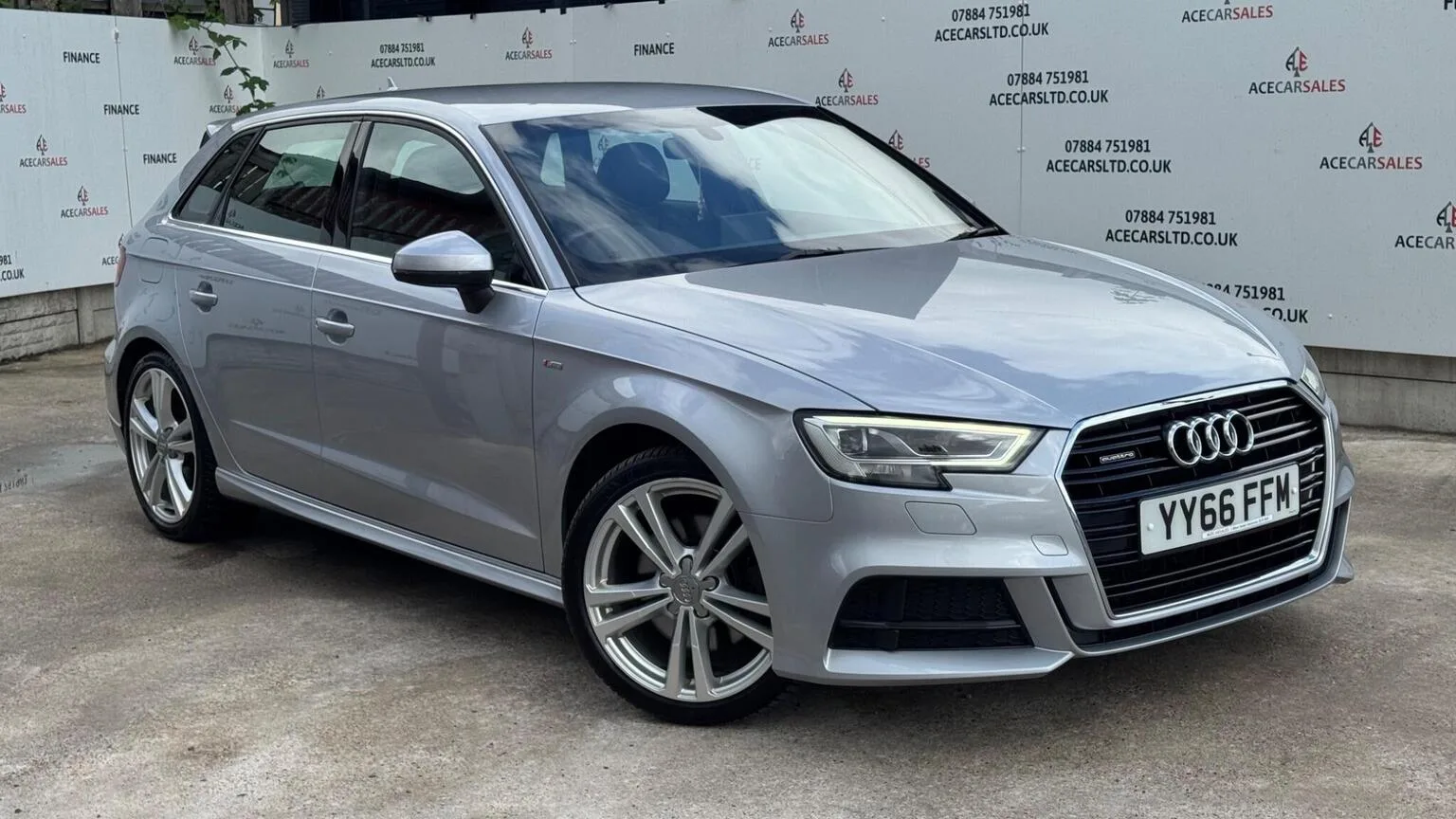 2016 Audi A3 2.0 TDI S line Sportback S Tronic Auto 6Spd quattro Euro 6 (s/s) 5dr