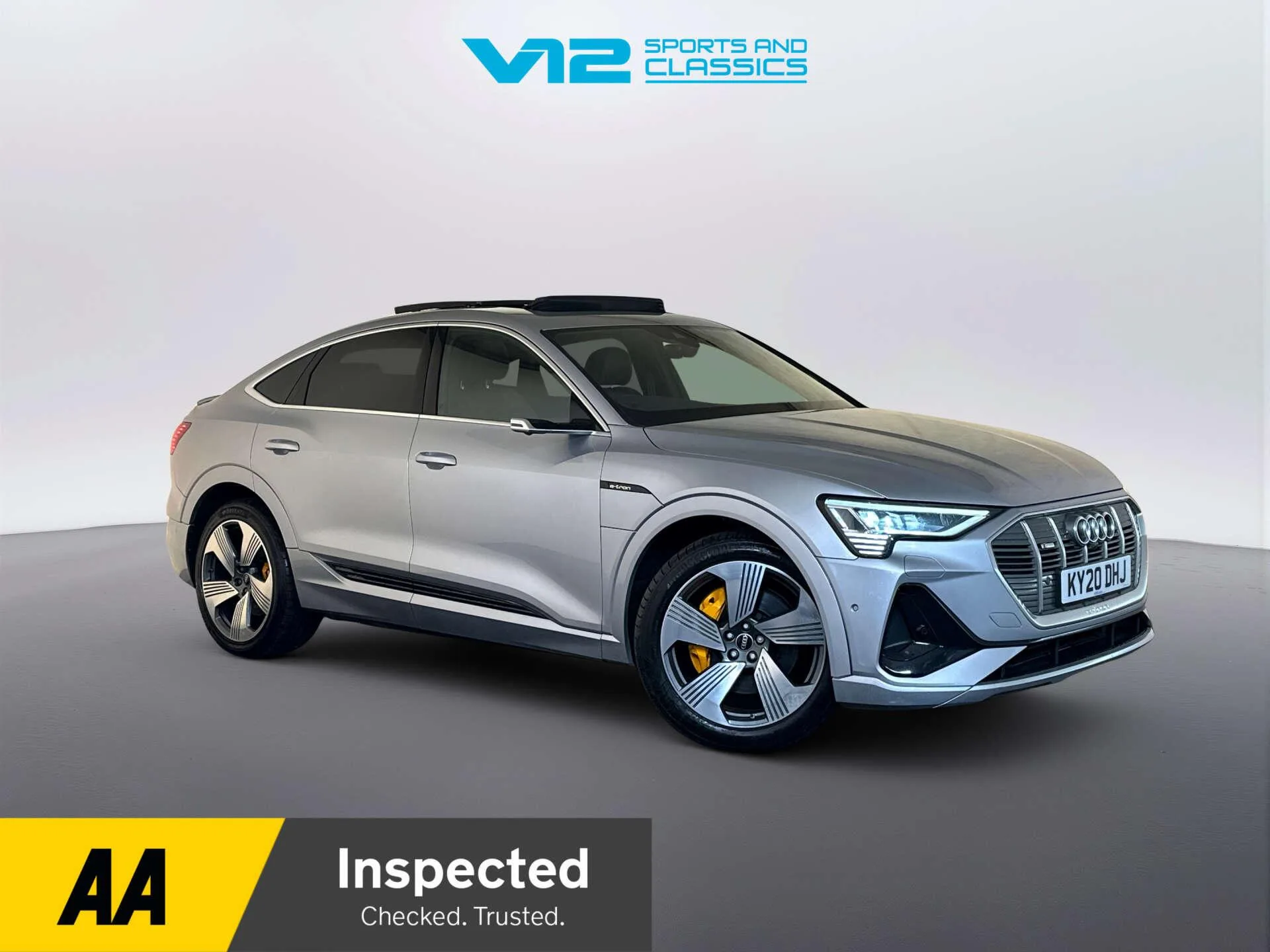 2020 Audi e-tron 55 S line Sportback 5dr Electric Auto quattro 95kWh (408 ps)