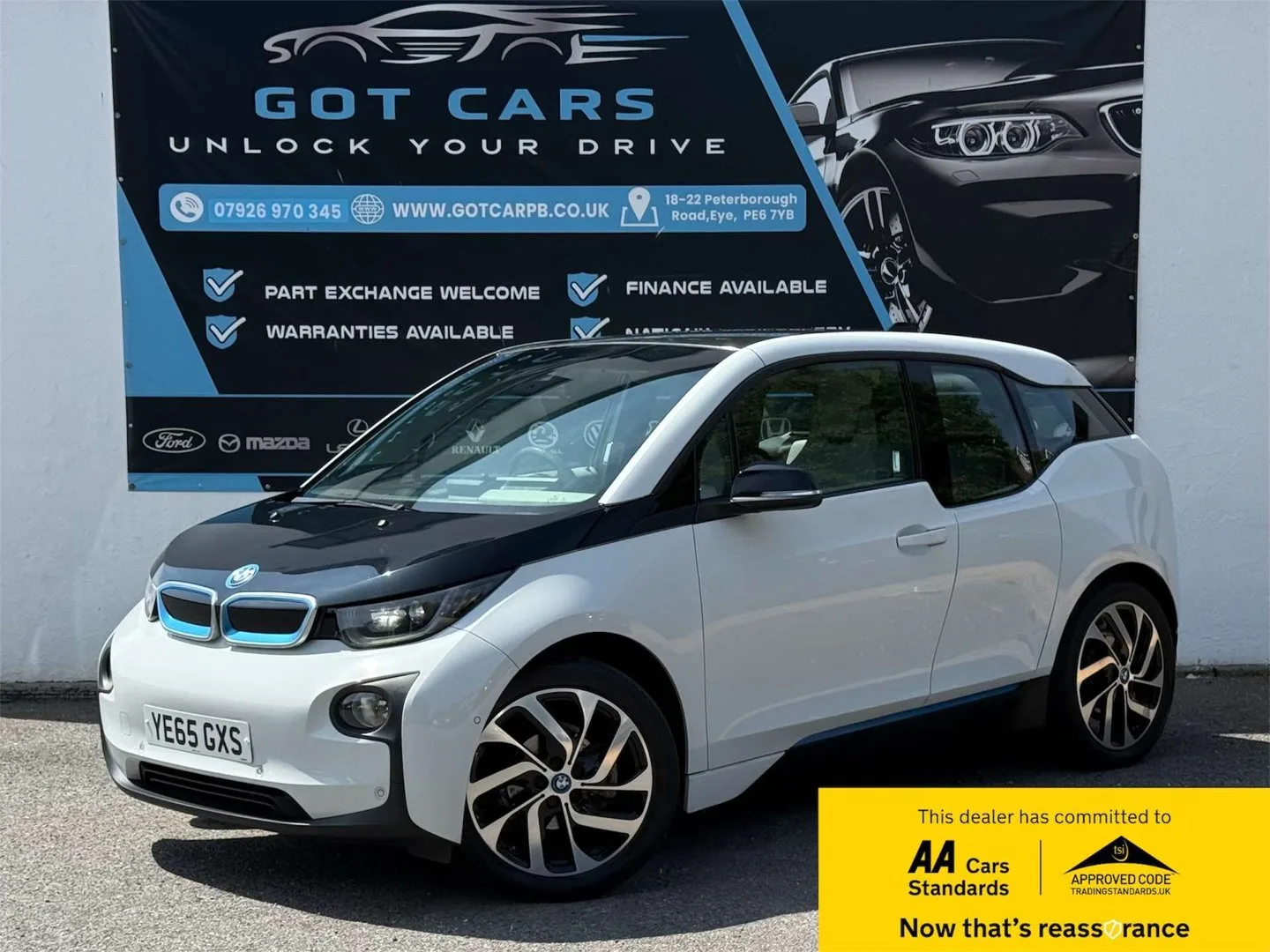 2016 BMW I3 Hatchback 5dr Petrol Plug-in Hybrid Auto Euro 6 (s/s) (Range Extender) (170